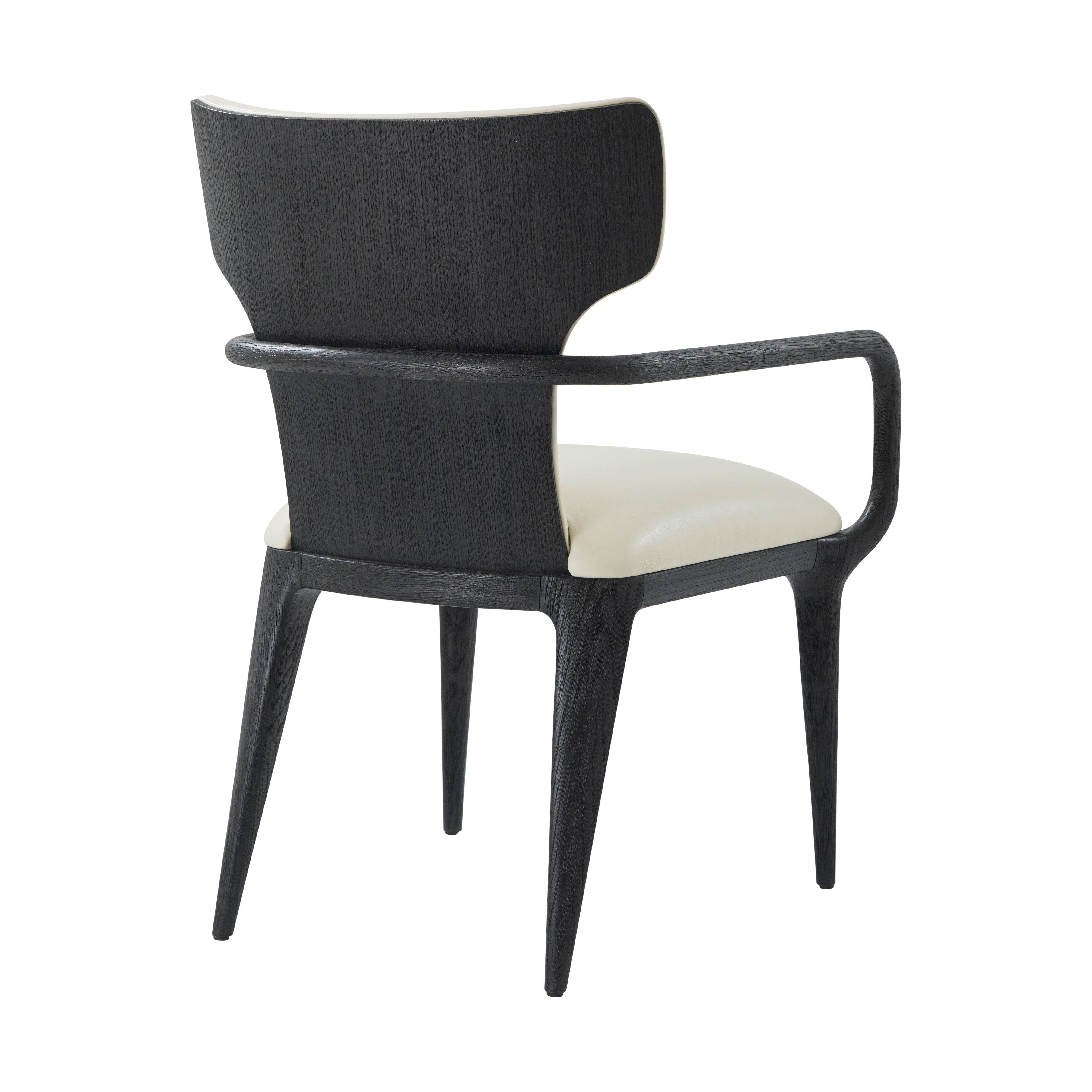 Repose Upholstered Dining Arm Chair II - Set Of 2 - Remutear