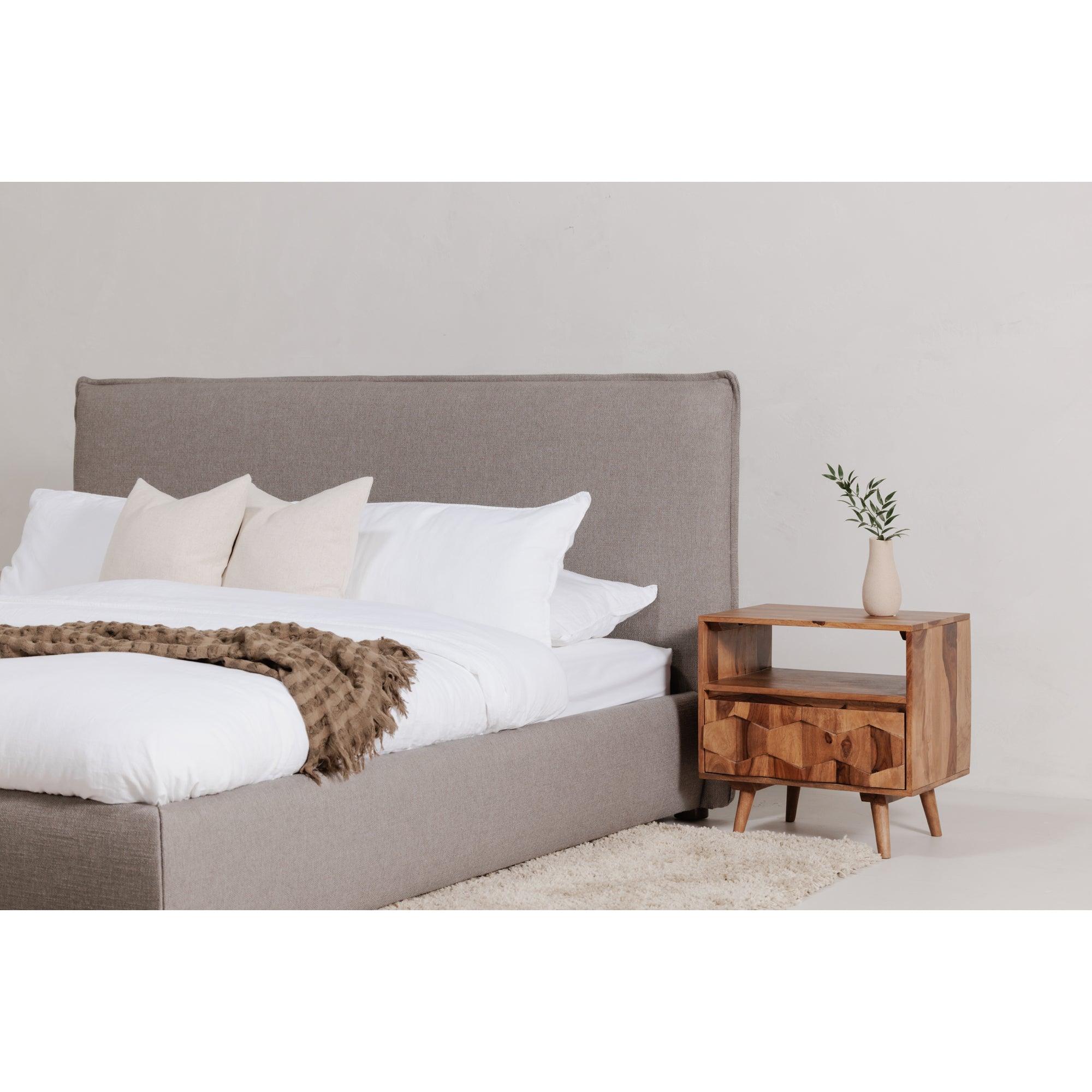O2 Nightstand Brown - Remutear