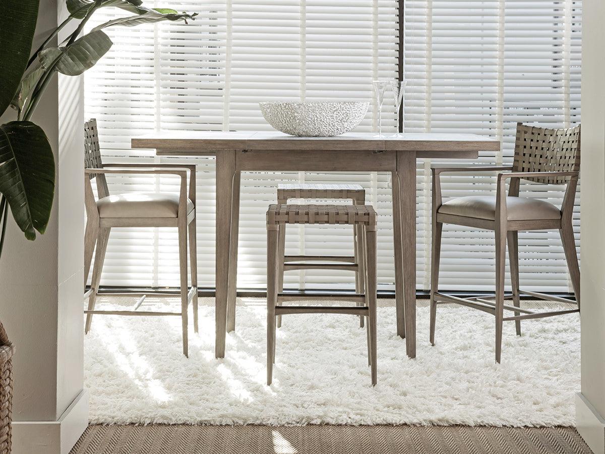 Cohesion Milo Leather Backless Bar Stool - Remutear