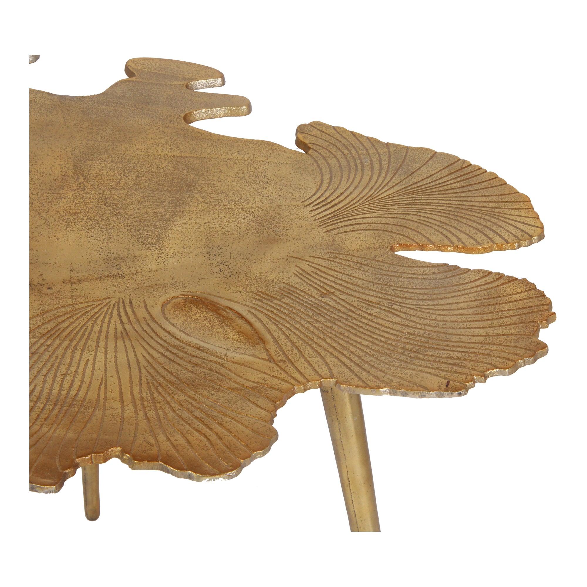 Amoeba Side Table Gold - Remutear
