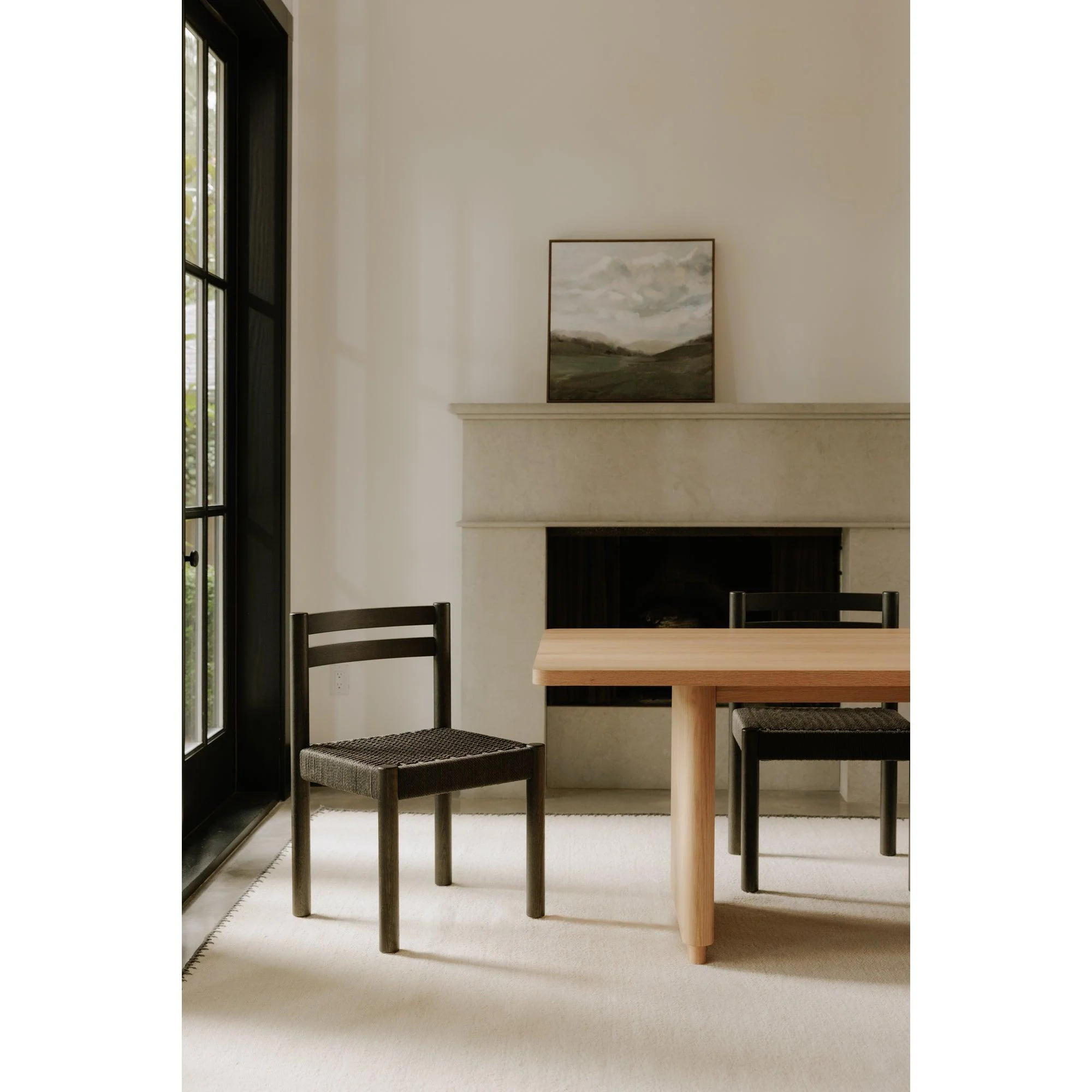 Finn Dining Chair Black - Set Of Two - Remutear