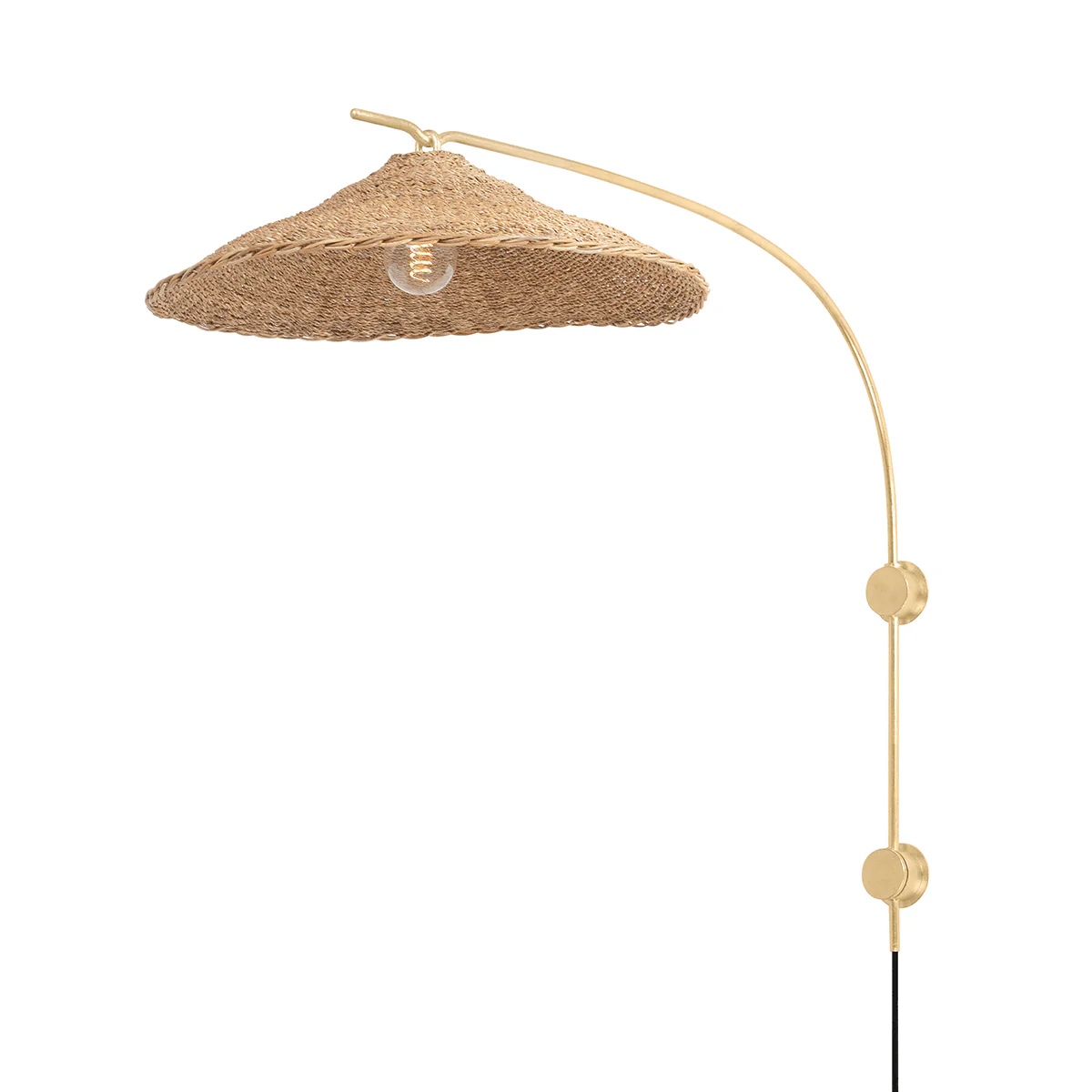 VALIER 1 LIGHT PORTABLE WALL SCONCE - Remutear