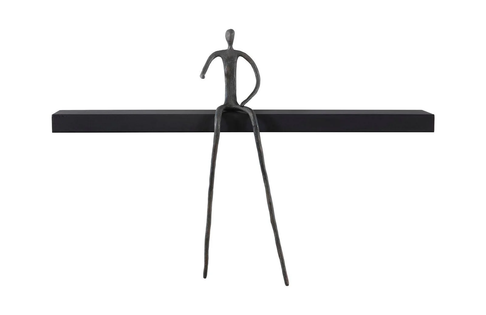Moveable Man on Shelf, Sitting, B - Remutear