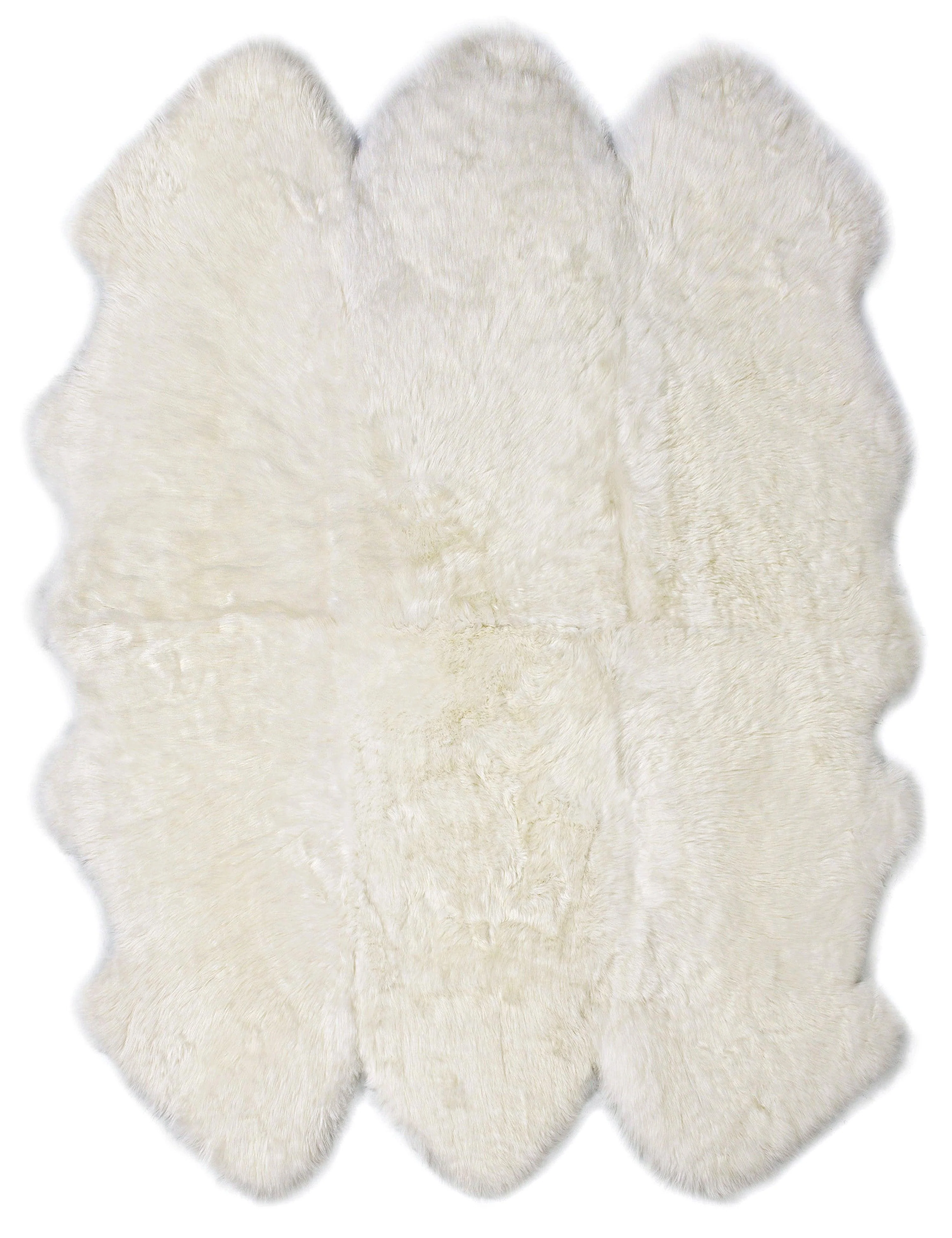 Long Wool Sheepskin Rug Sexto - Remutear