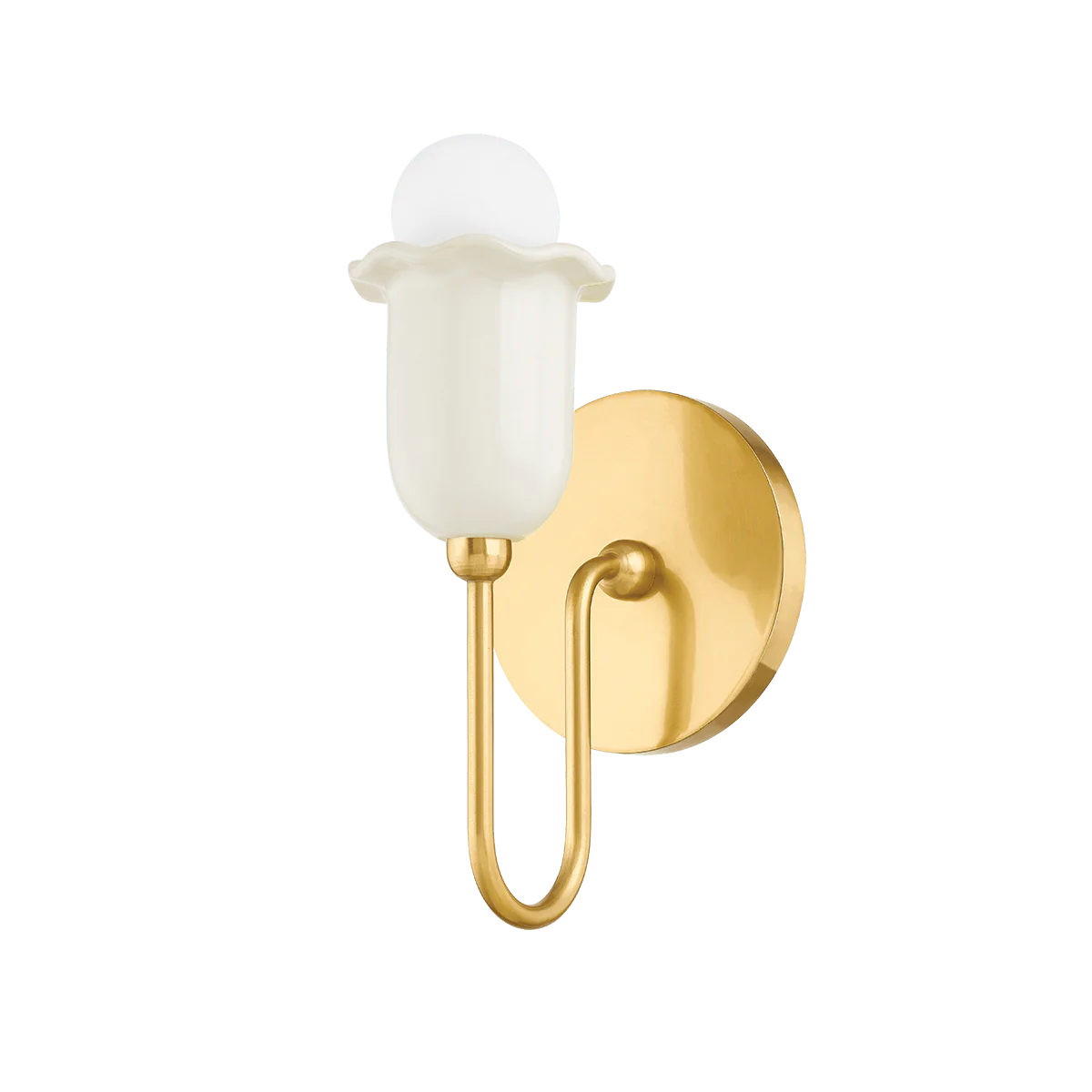 DELILAH 1 LIGHT WALL SCONCE - Remutear