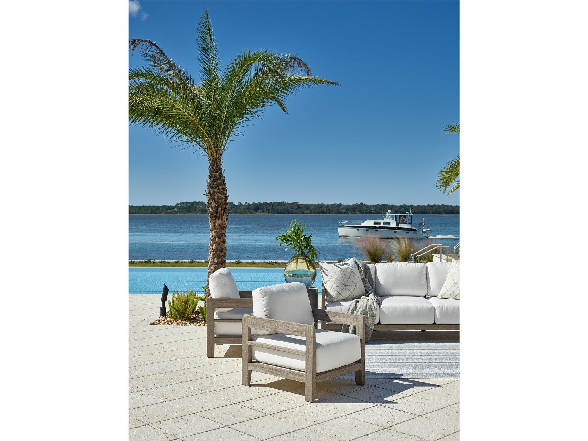 Outdoor La Jolla Teak Lounge Chair - Remutear
