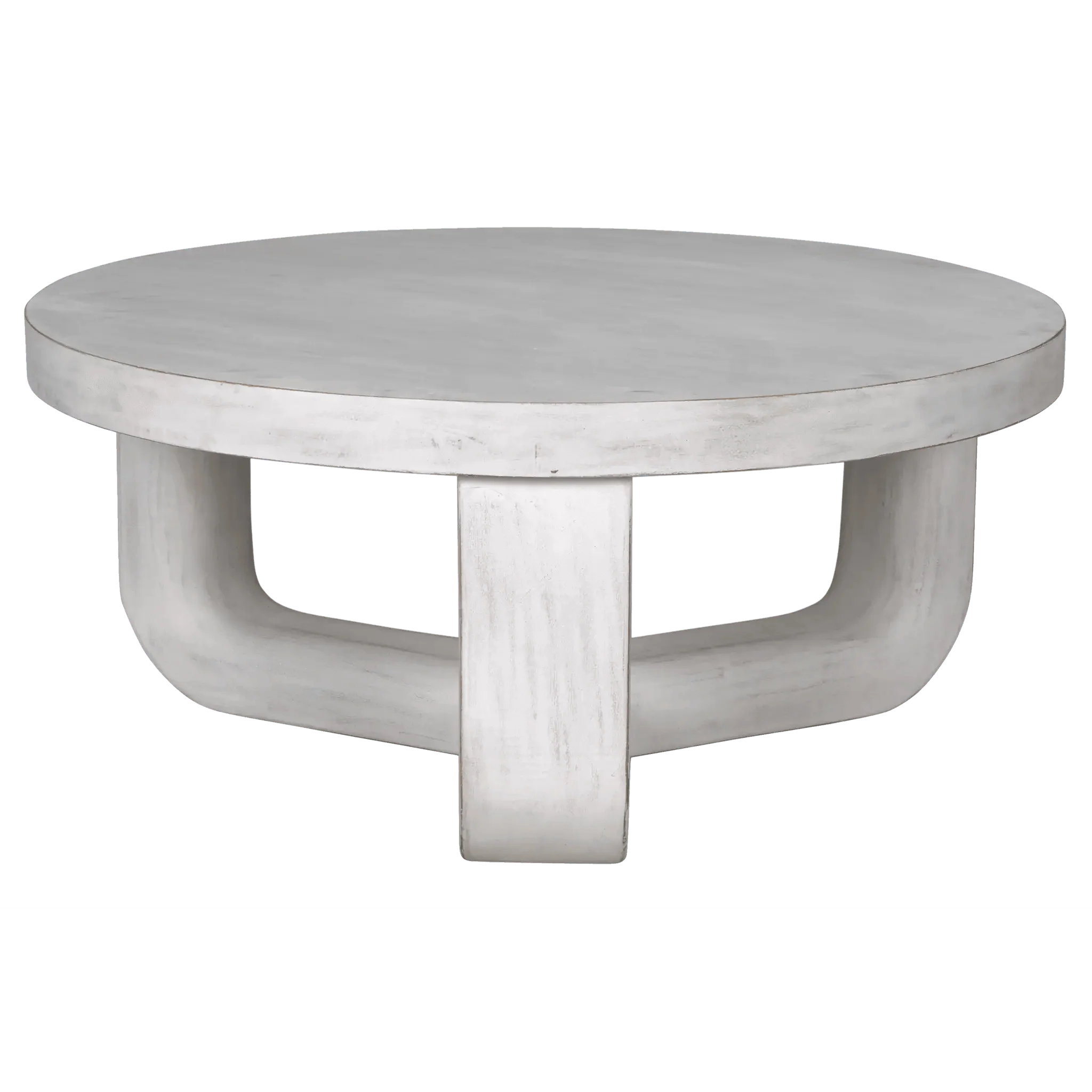 Joel Coffee Table, White Wash - Remutear