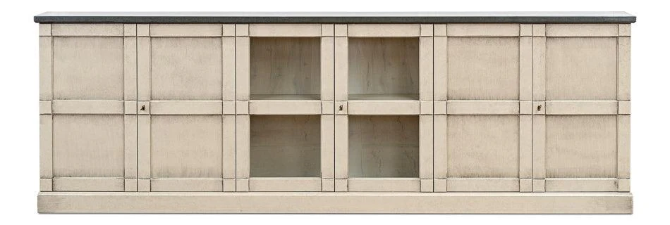 Six Door Console Washed Grey - Stone Grey - Remutear