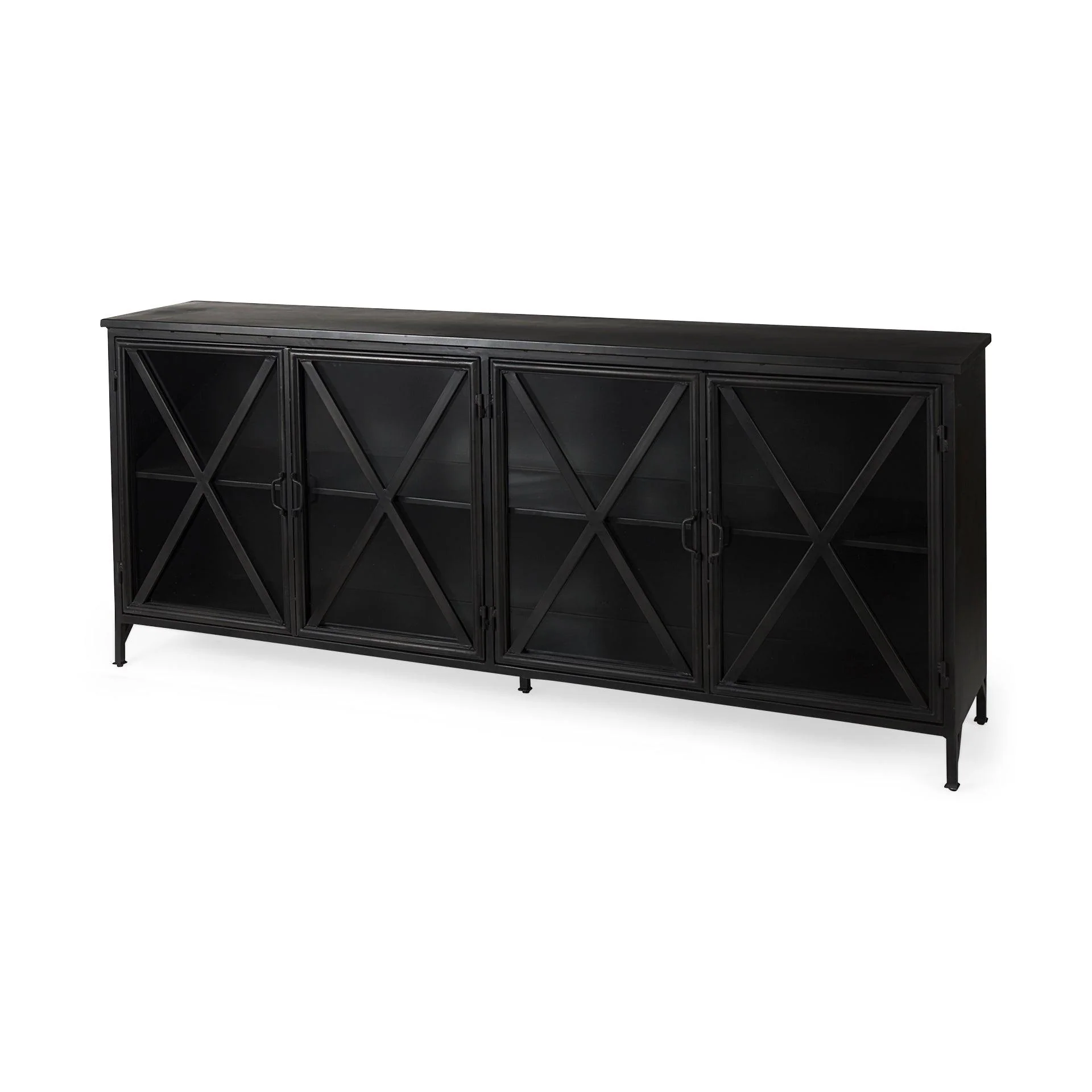 Poppy Glass Door Sideboard - Remutear