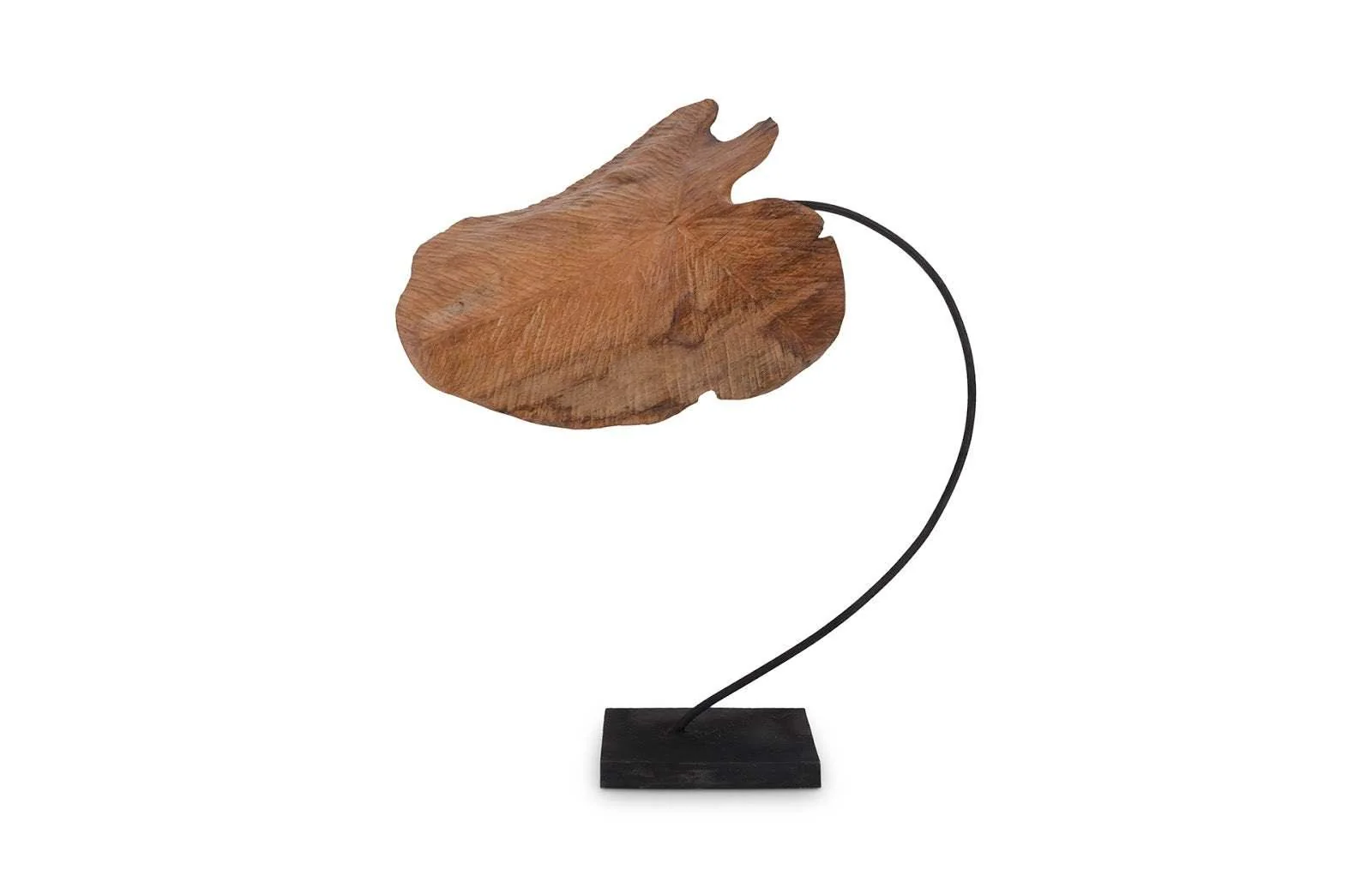 Carved Leaf Sculpture, LG - Remutear
