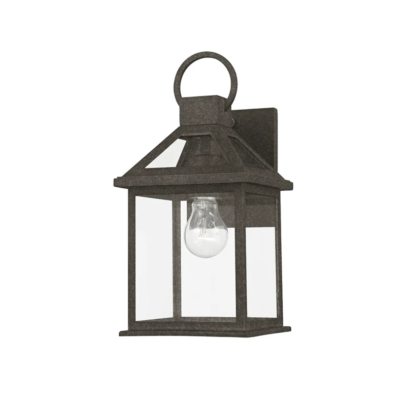 SANDERS 1 LIGHT SMALL EXTERIOR WALL SCONCE - Remutear