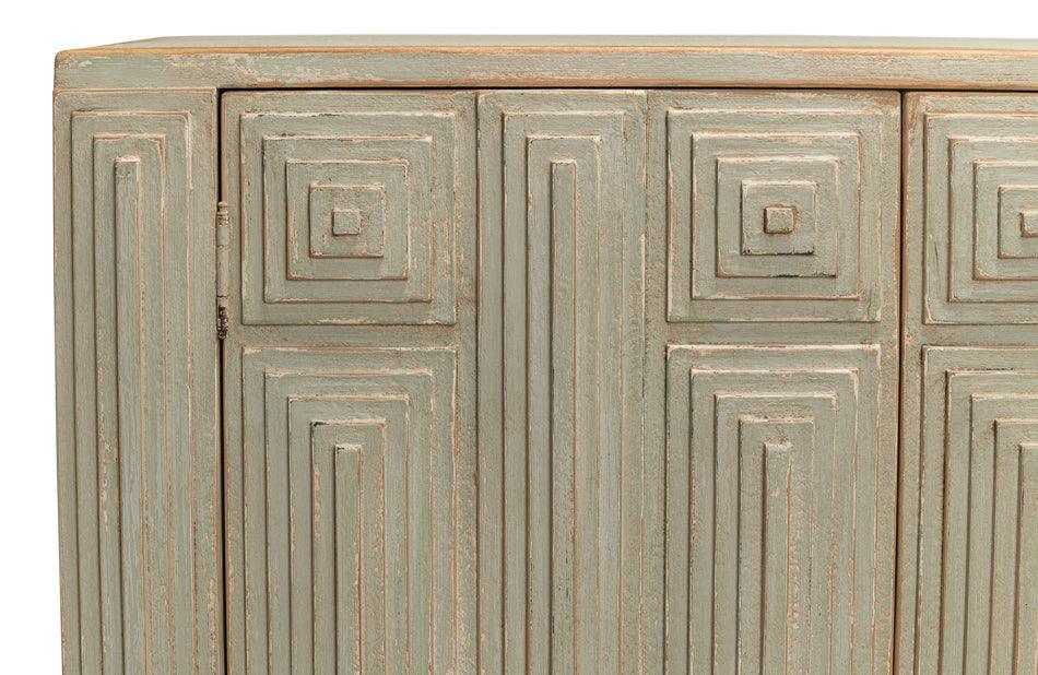 Peyton 2 Door Commode - Sage - Remutear