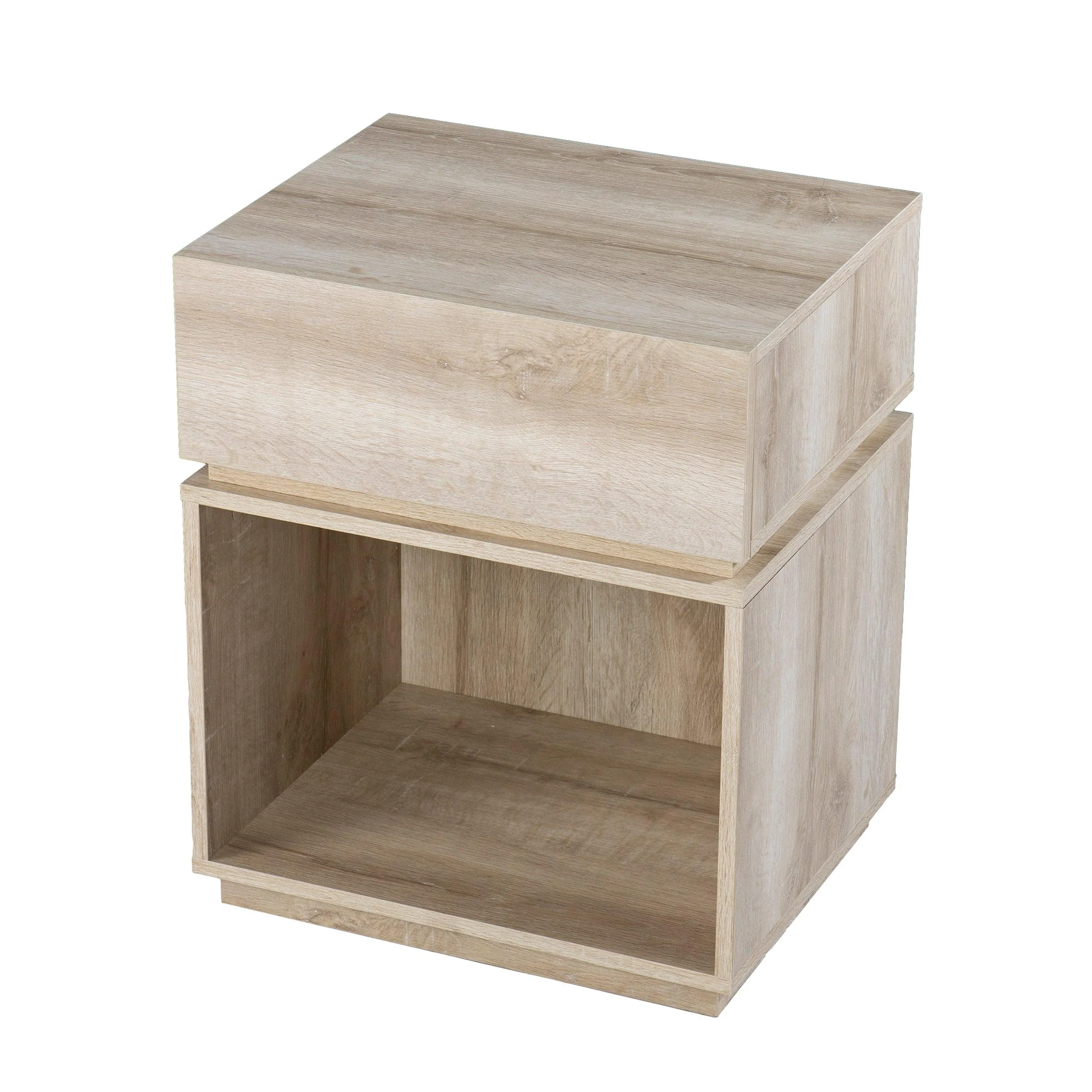 Mortayne Side Table w/ Charging Station - Remutear