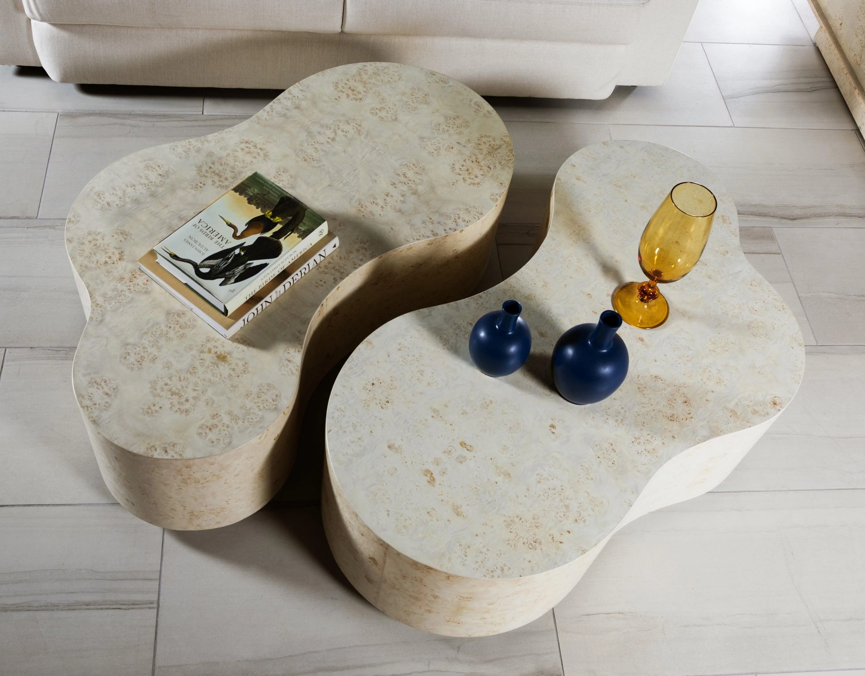 Signature Designs Baronet Asymmetrical Cocktail Table - Remutear