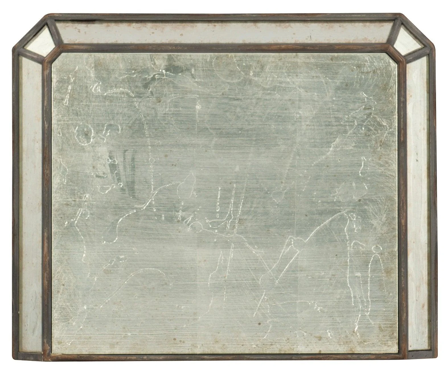 Arabella Mirrored Three-Drawer Nightstand - Remutear