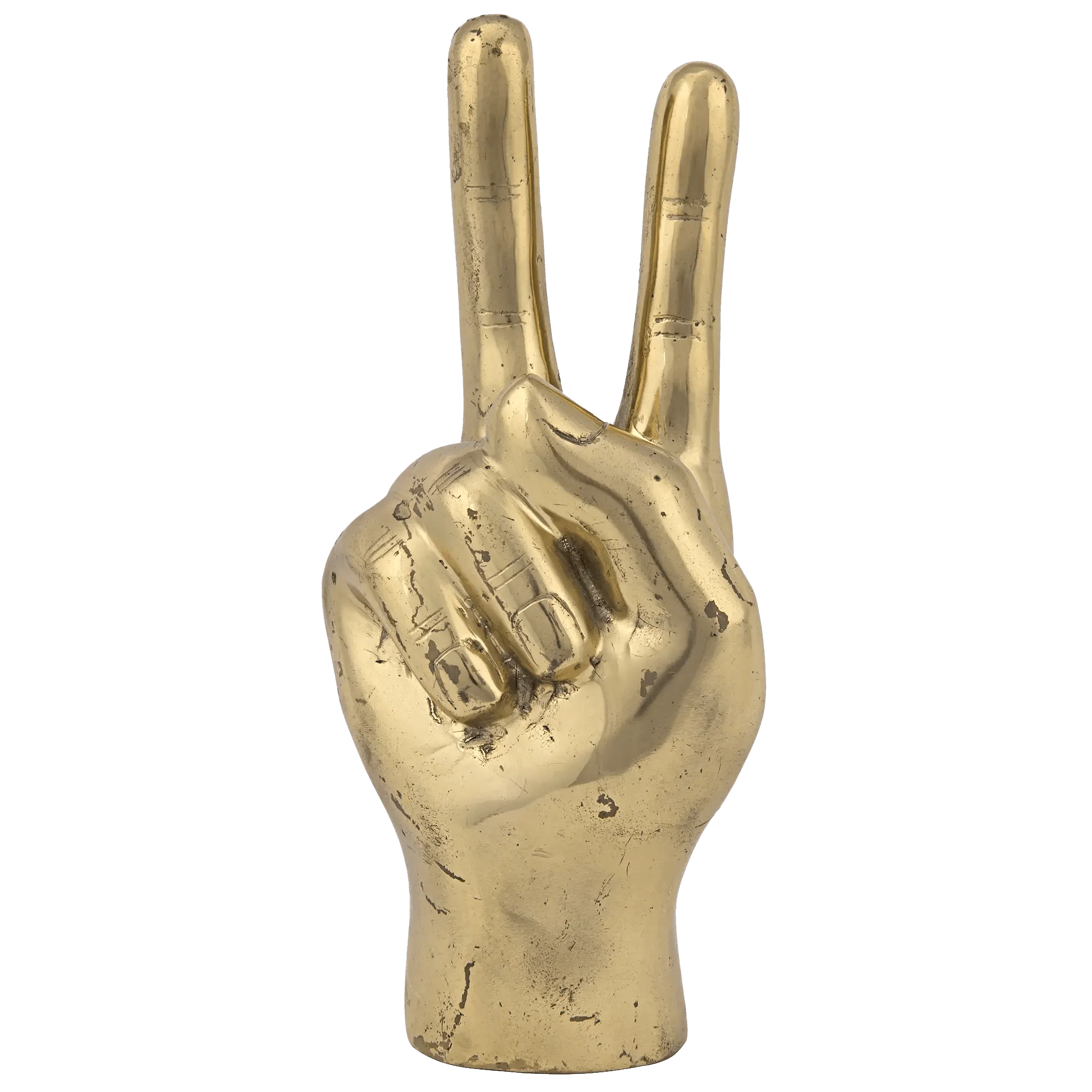 Peace Sign, Brass - Remutear