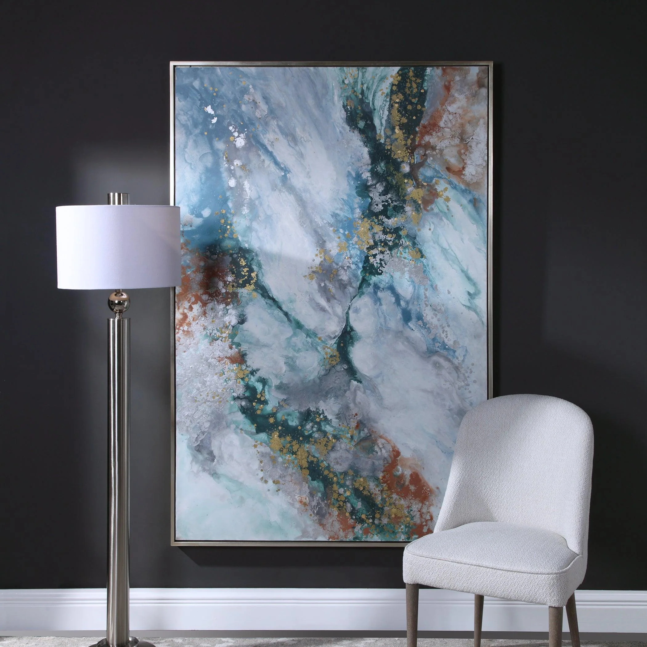 Mercury Hand Abstract Art - Remutear