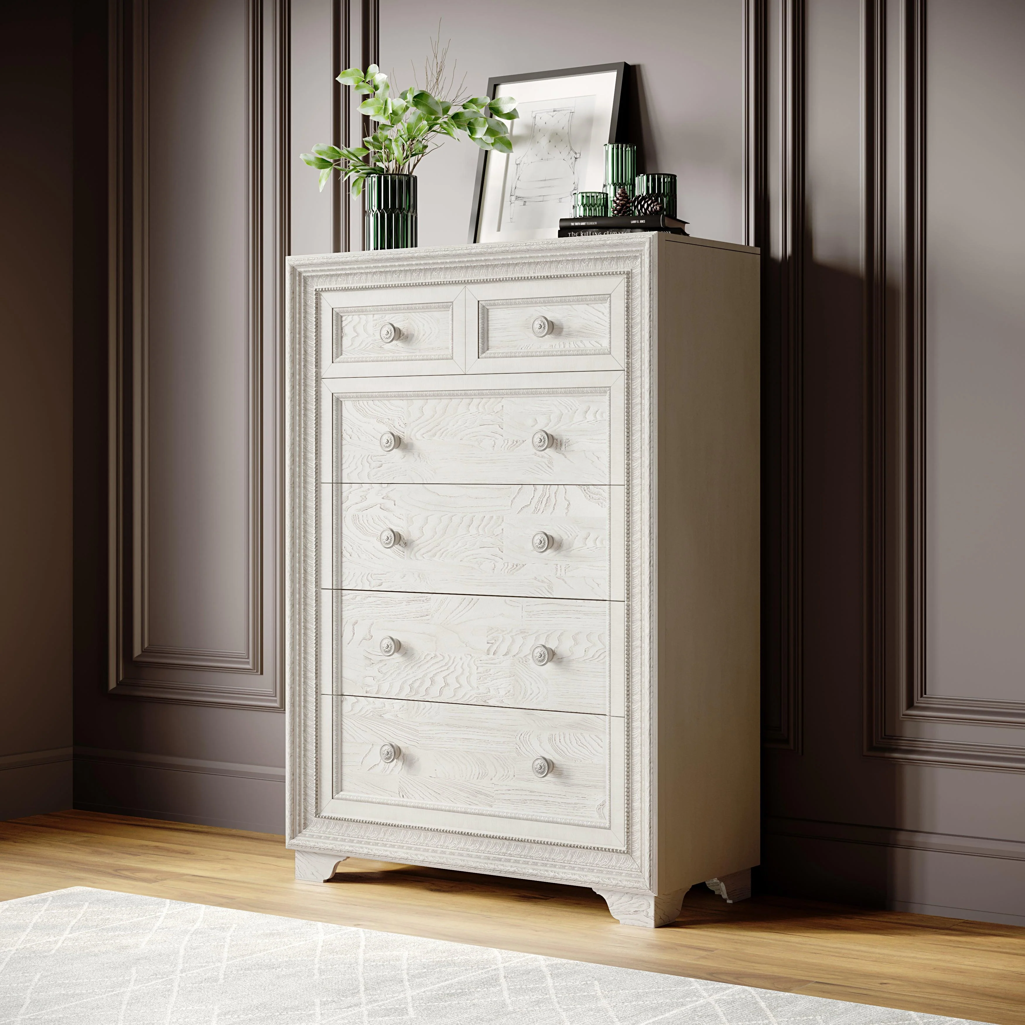 Camila 6 Drawer Dresser - Remutear