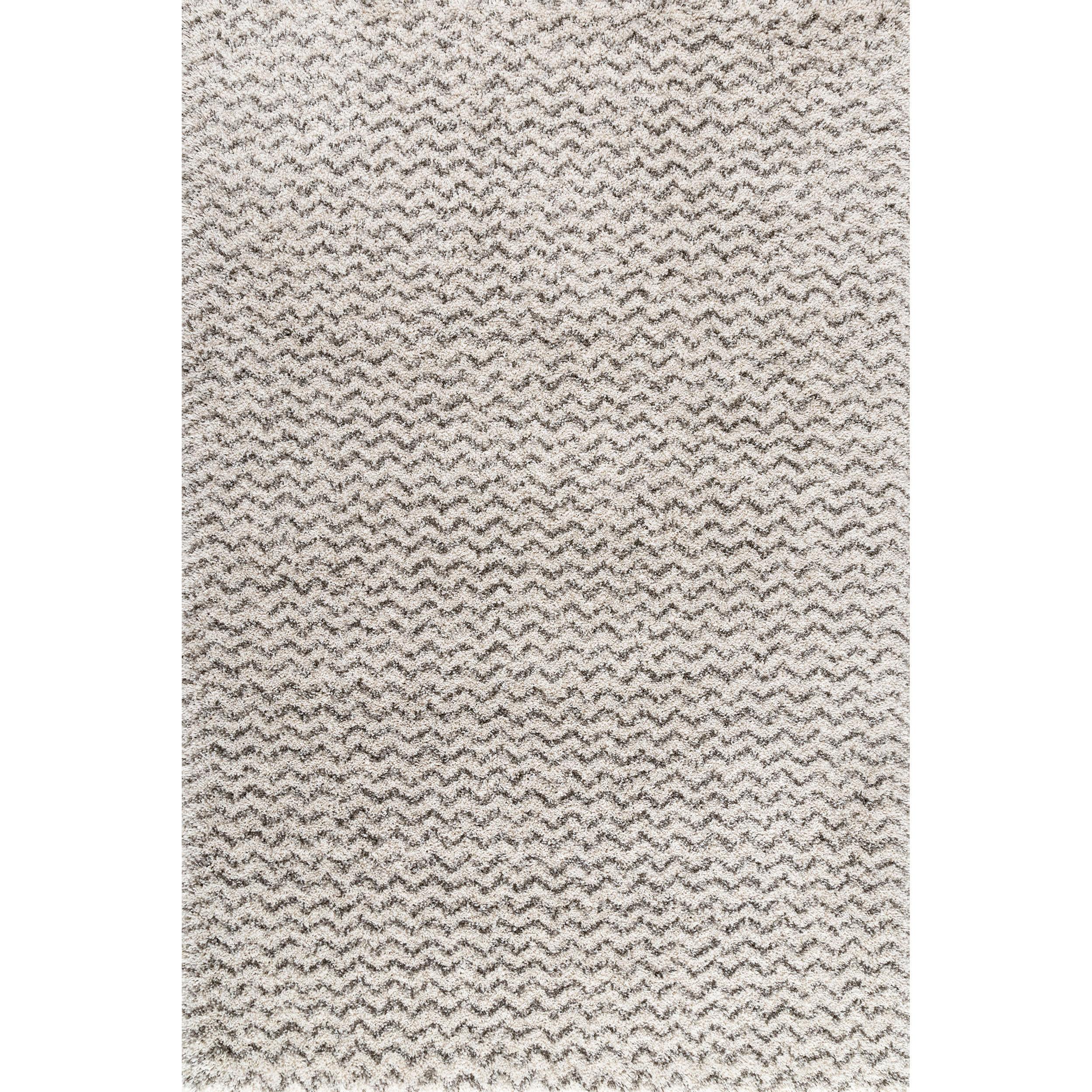 Cuellar Chevron Shaggy Area Rug - Remutear
