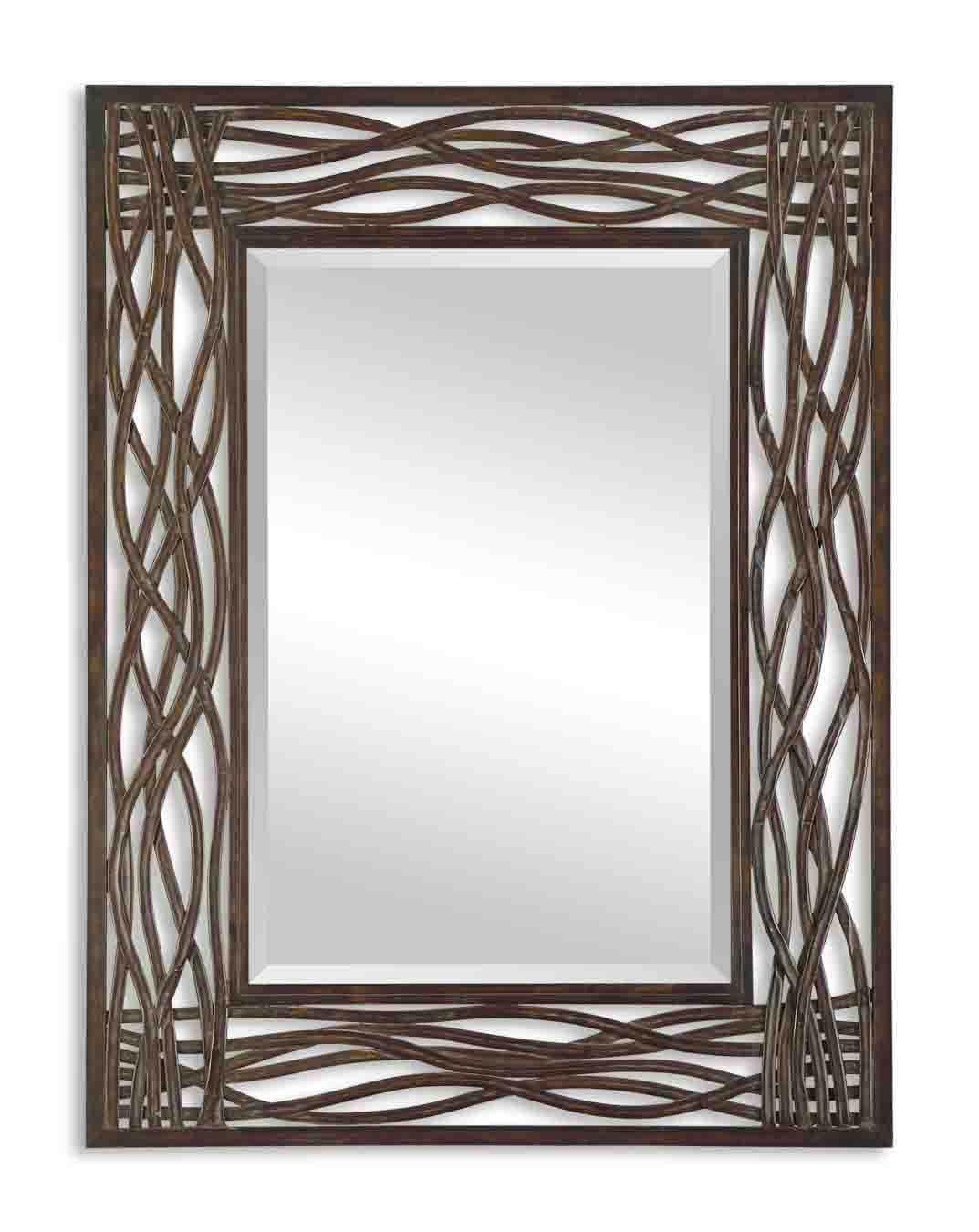 DORIGRASS BROWN METAL MIRROR - Remutear