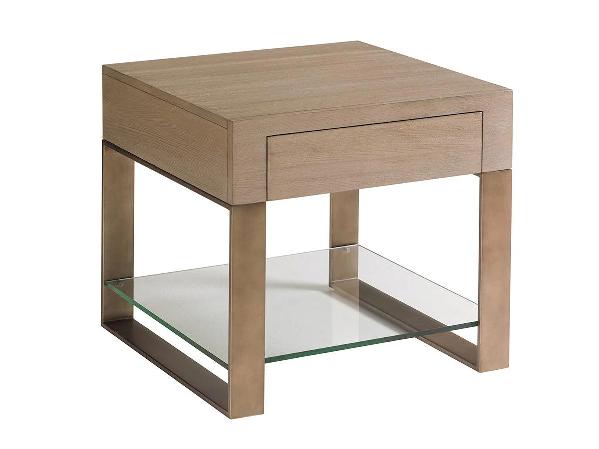 Shadow Play Empire Square End Table - Remutear