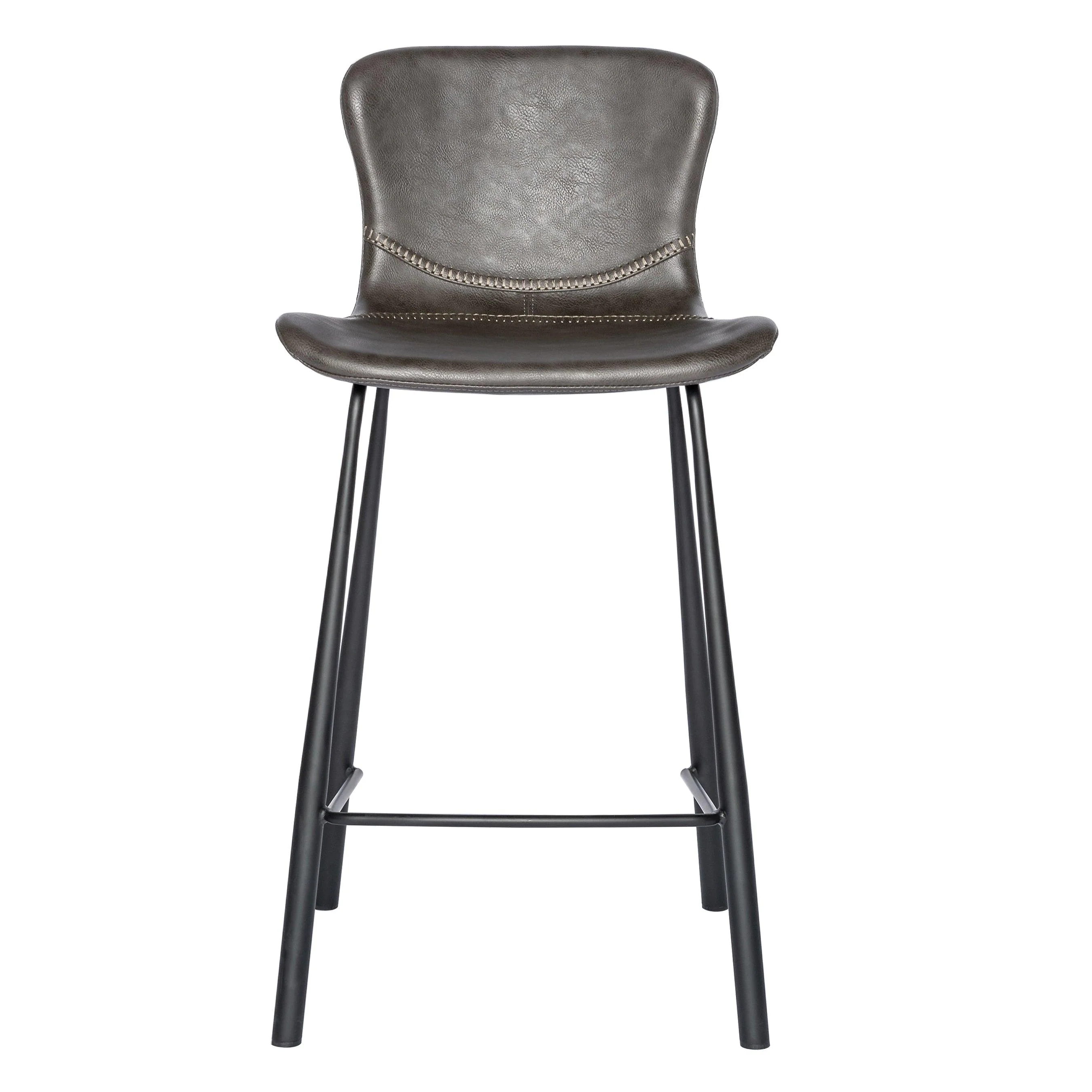 Melody Counter Stool in Dark Gray - Set of 2 - Remutear