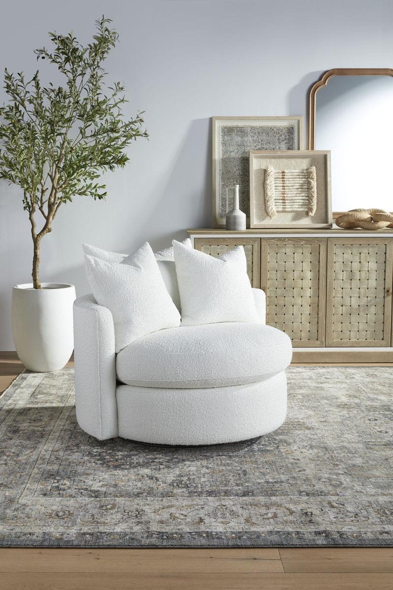 Lourne Petite Swivel Sofa Chair - Remutear