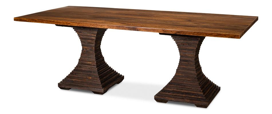 Aesthetic Pedestal Dining Table - Remutear