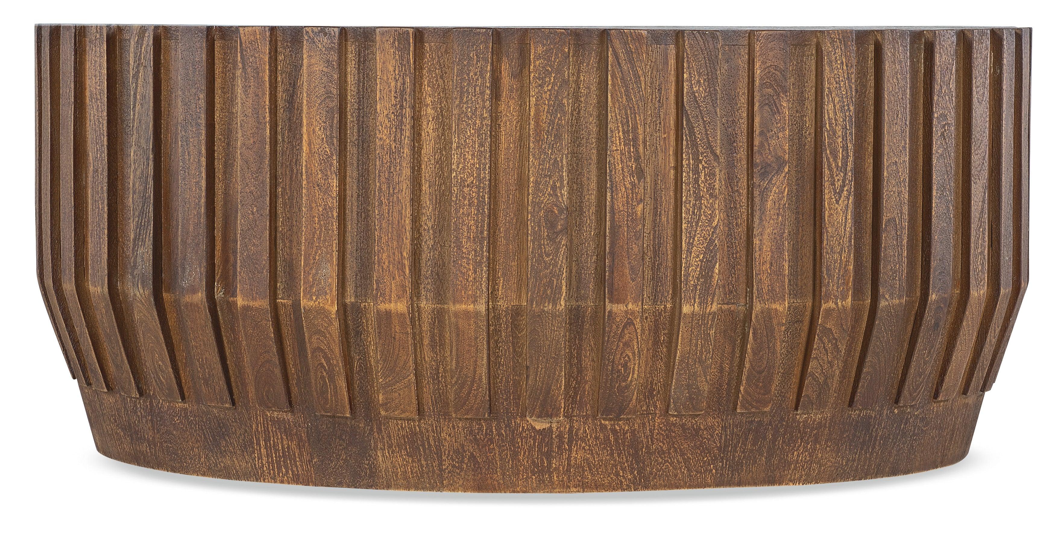 Commerce and Market Gears Round Cocktail Table - Remutear