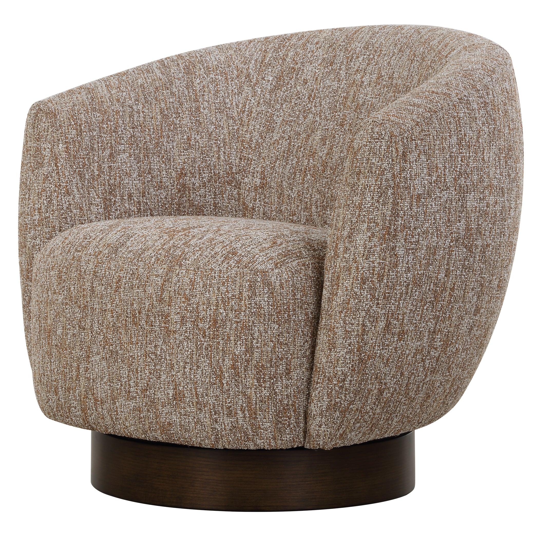 Dunes Fabric Swivel Chair - Remutear