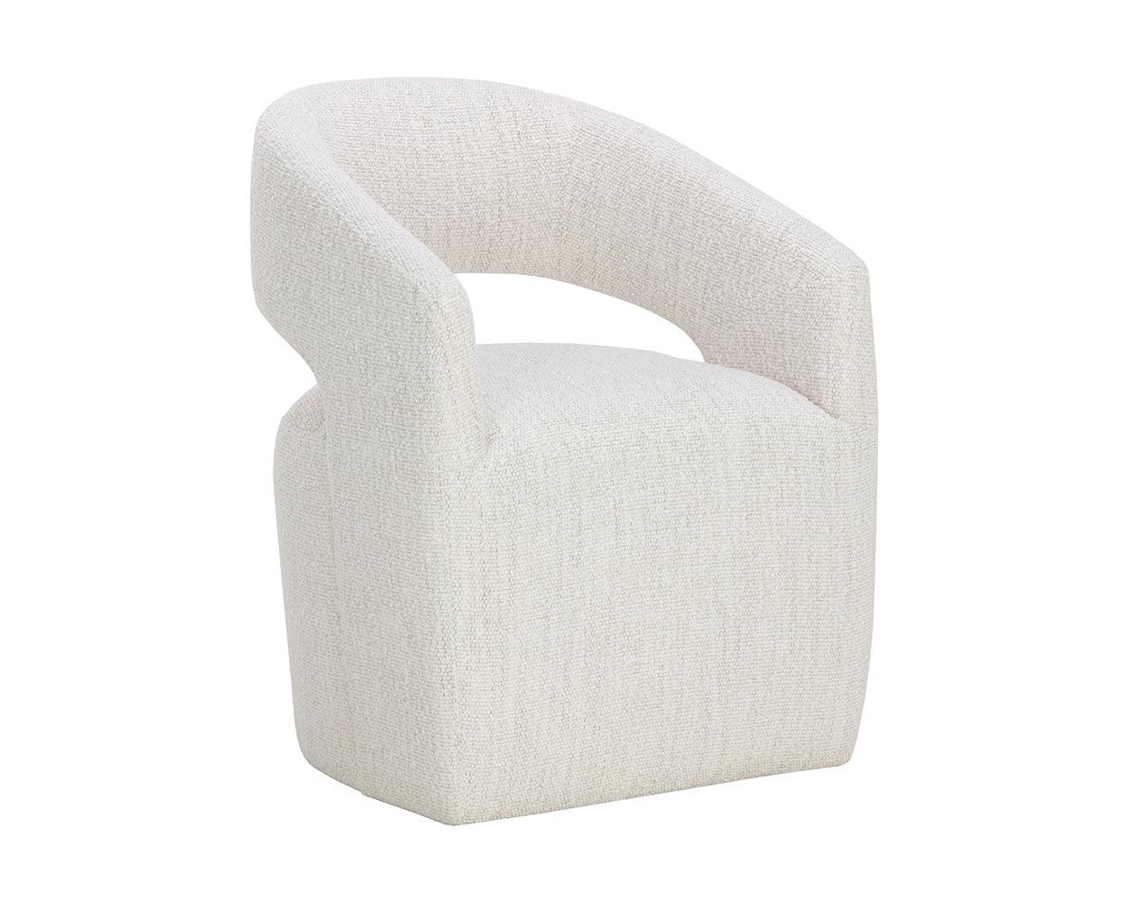 Lloret Wheeled Dining Armchair - Remutear