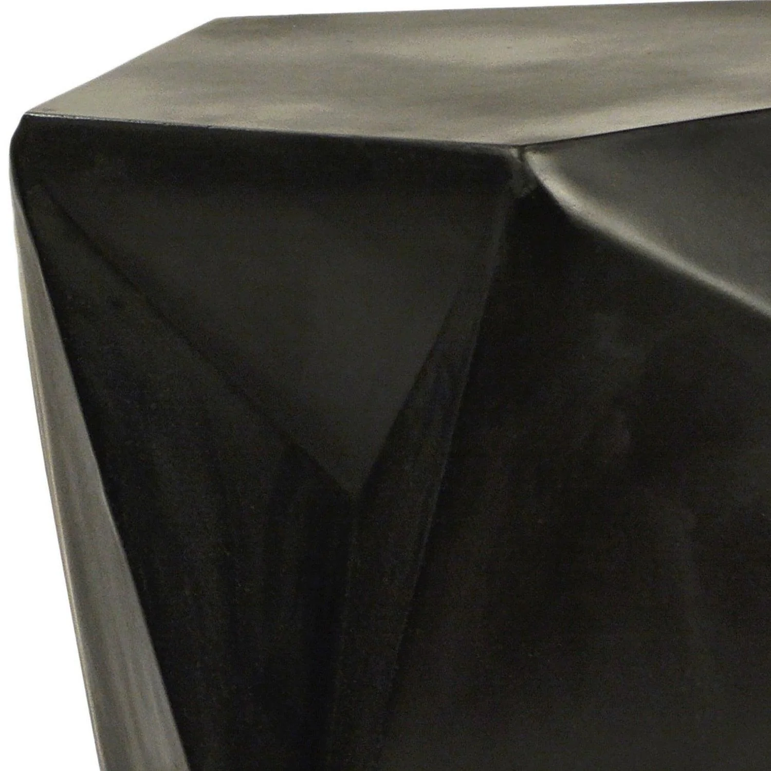 Guzmino Outdoor Side Table Black - Remutear