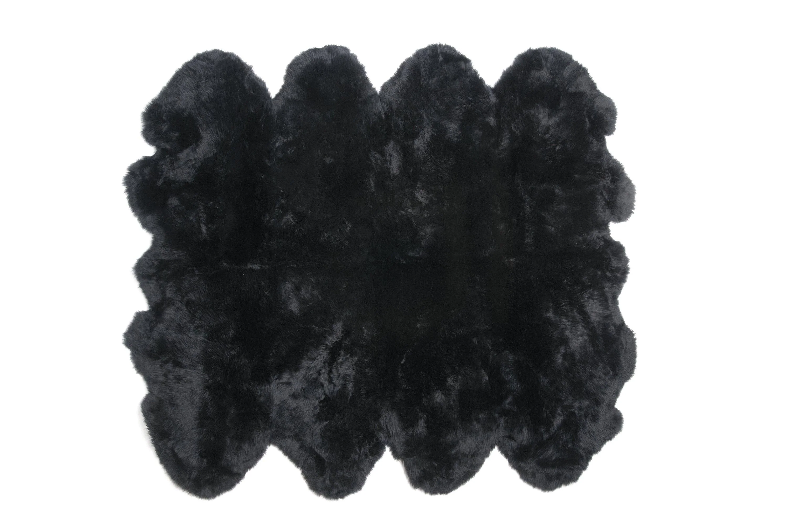 Long Wool Sheepskin Rug Octo - Remutear