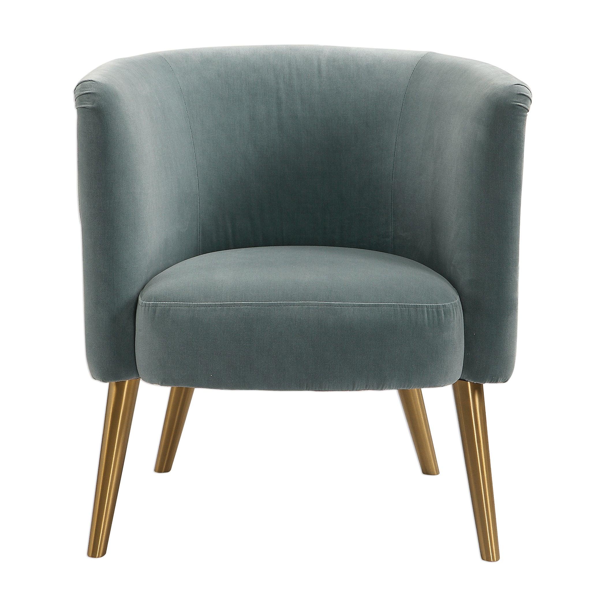 Haider Gray Accent Chair - Remutear