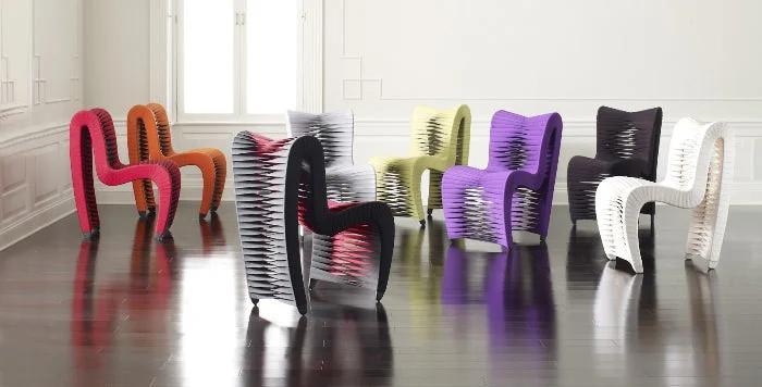 SEAT BELT DINING CHAIR - Remutear
