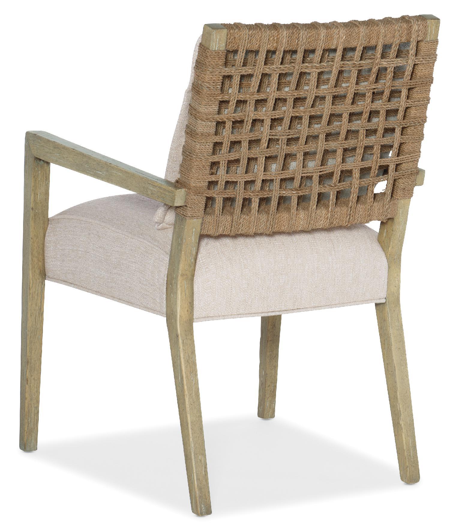 Surfrider Woven Back Arm Chair - Set of 2 - Remutear