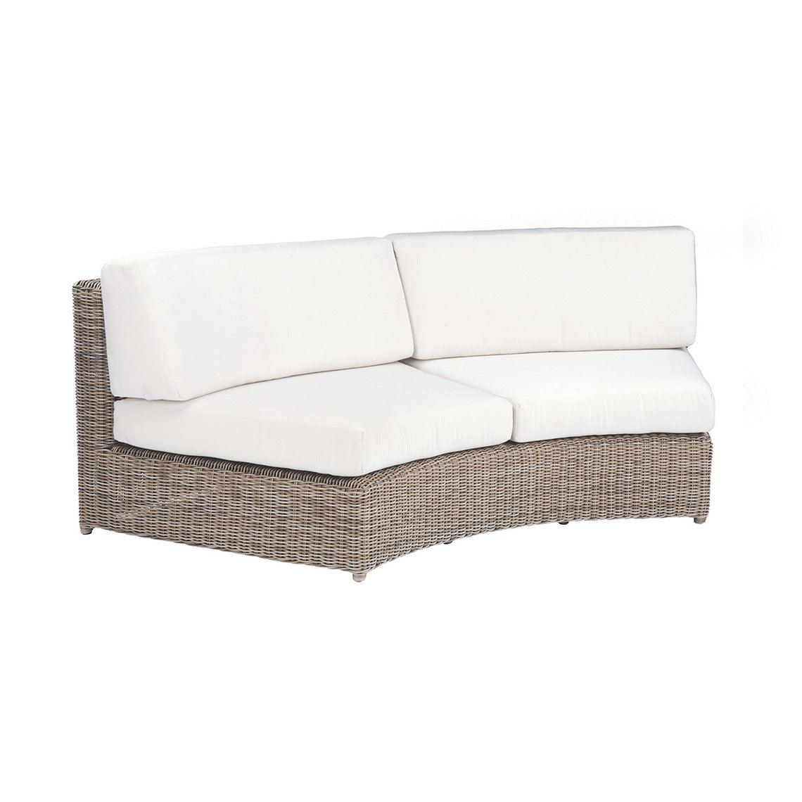 Sag Harbor Sectional Curved Armless Settee - Remutear