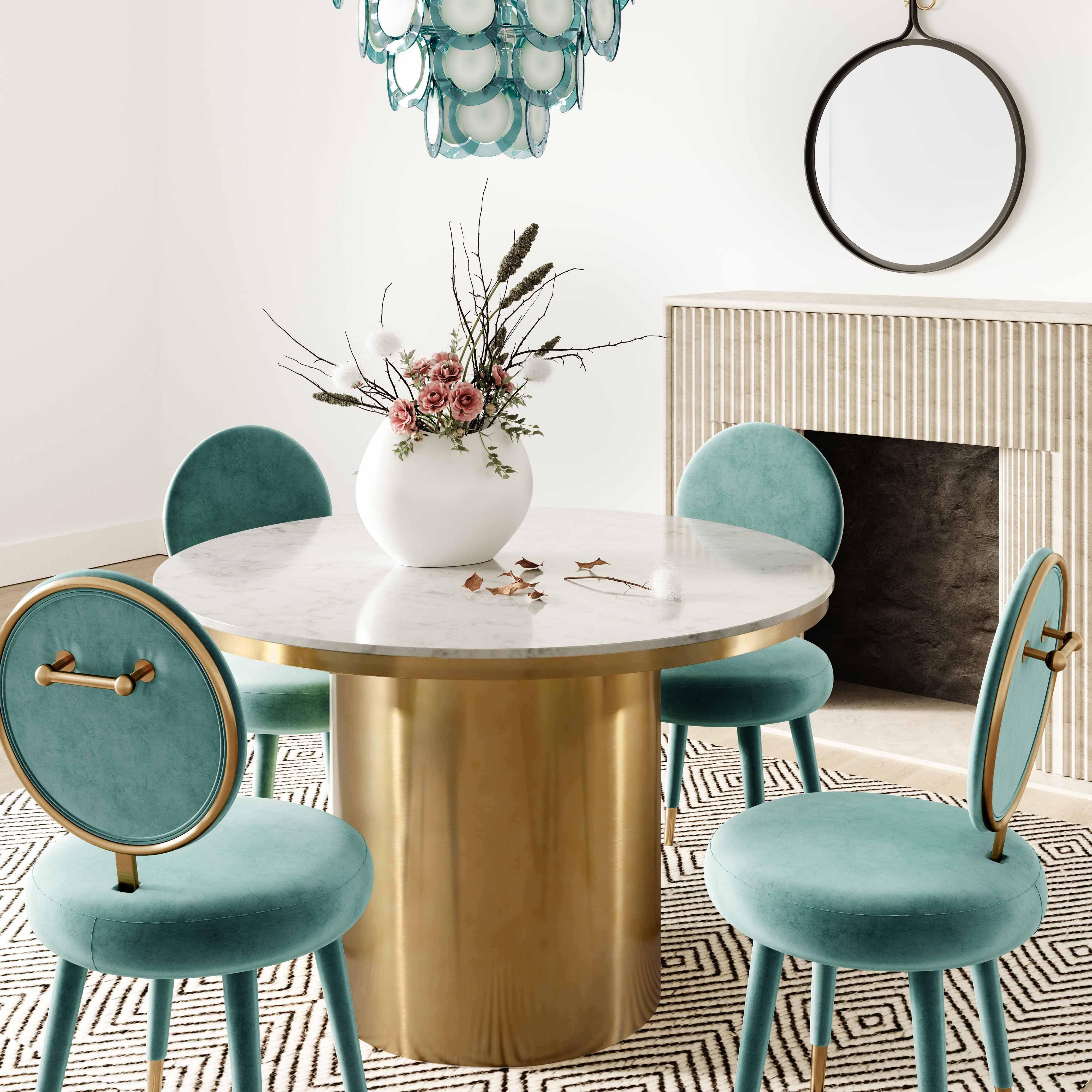 Alisin Marble Dining Table - Remutear