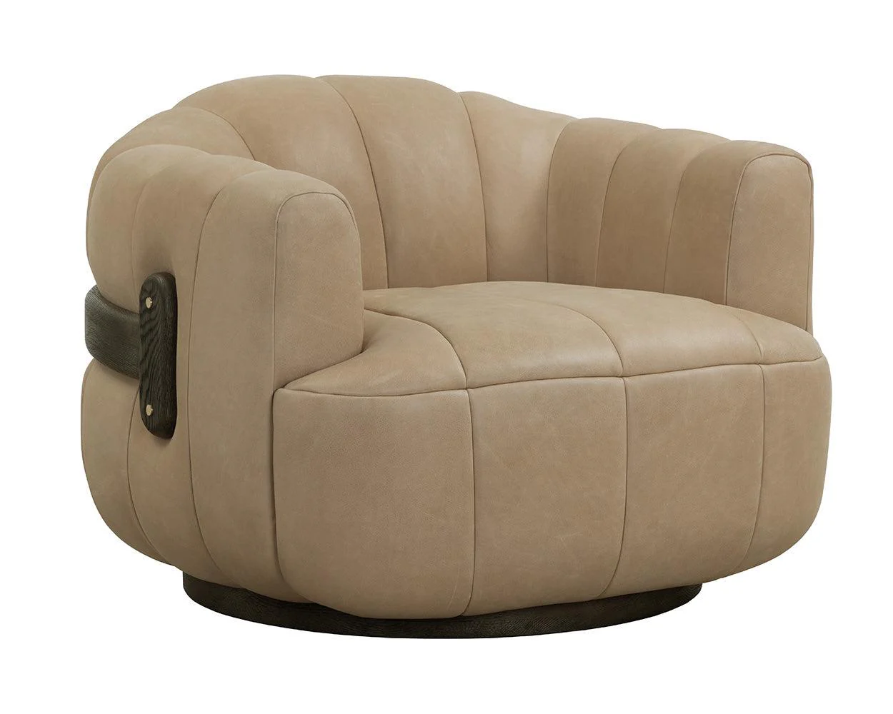 Tadeo Swivel Lounge Chair - Remutear