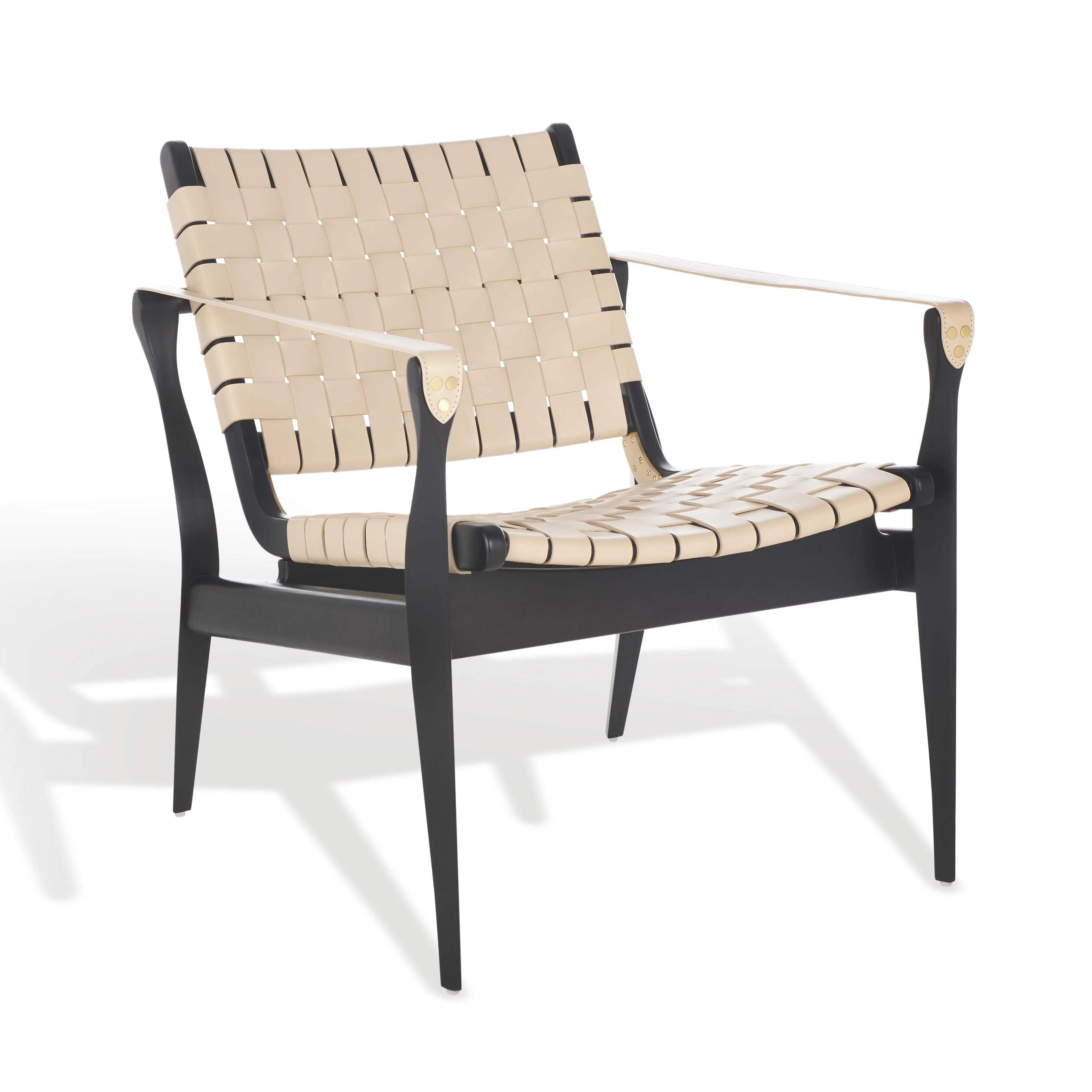 Dilan Leather Safari Chair - Remutear
