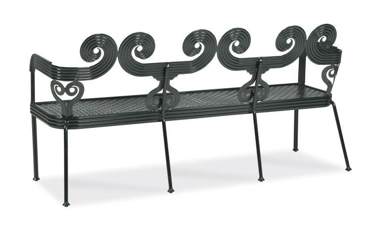 Augustine Scrolled Bench - Remutear