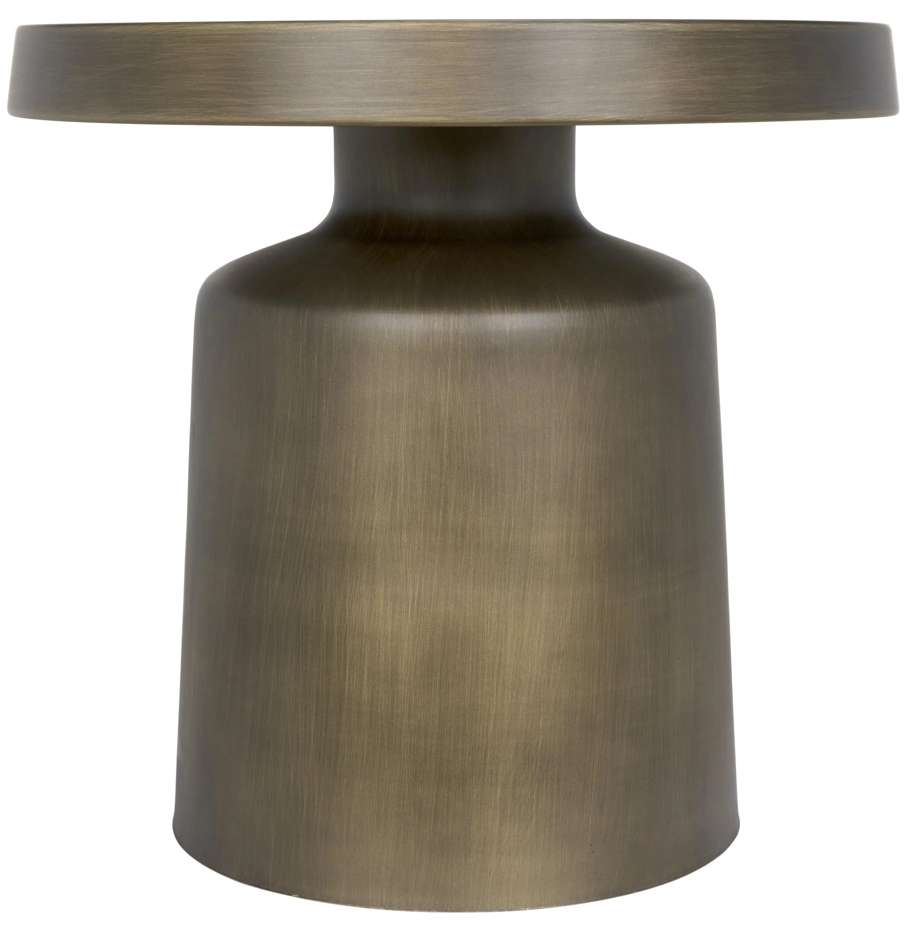 Lee Side Table, Aged Brass - Remutear