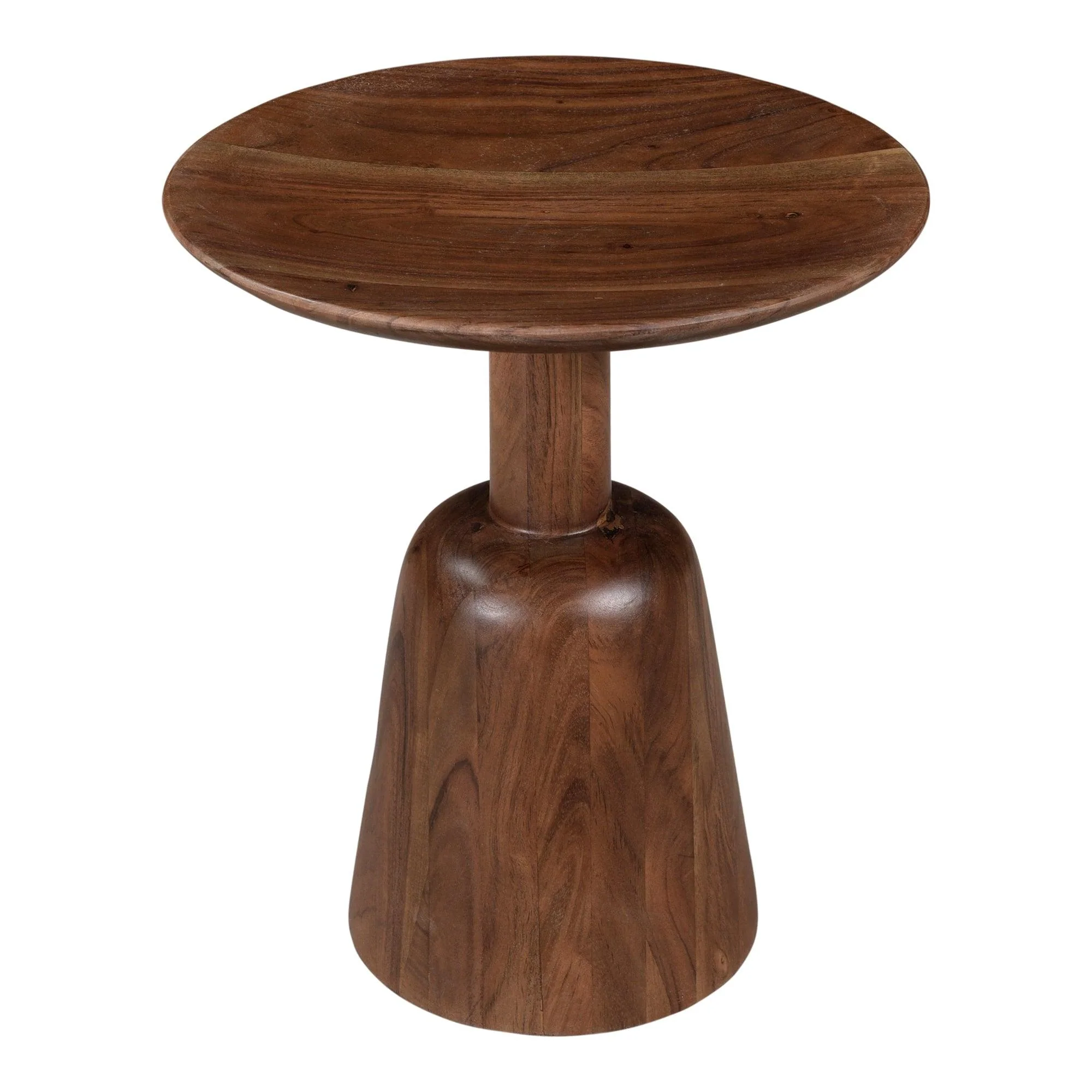 Nels End Table Dark Brown - Remutear