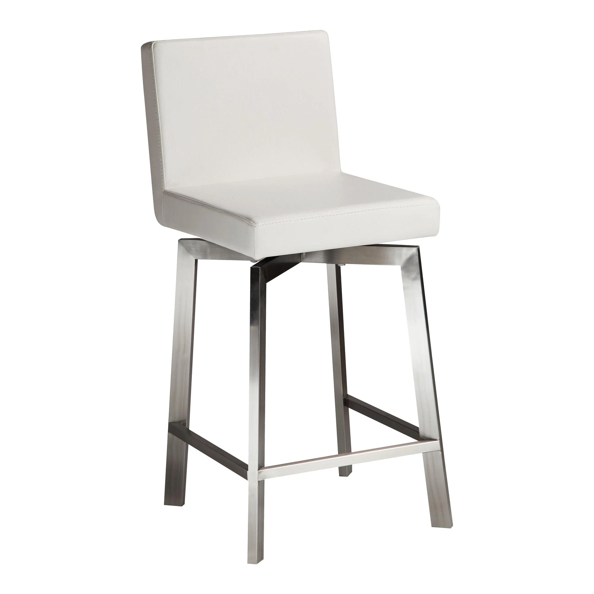 Giro Swivel Counter Stool White - Remutear