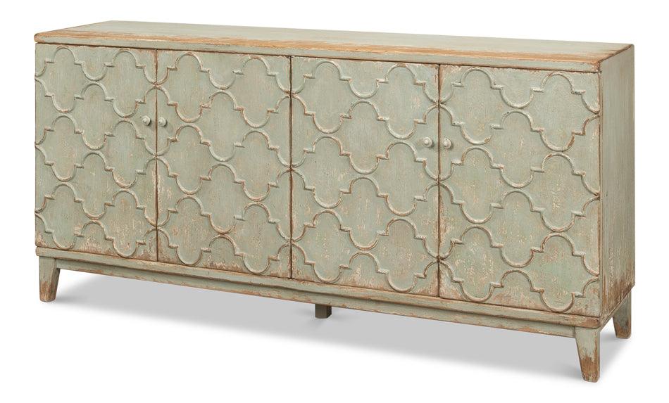 Cole Carved Sideboard - Sage - Remutear