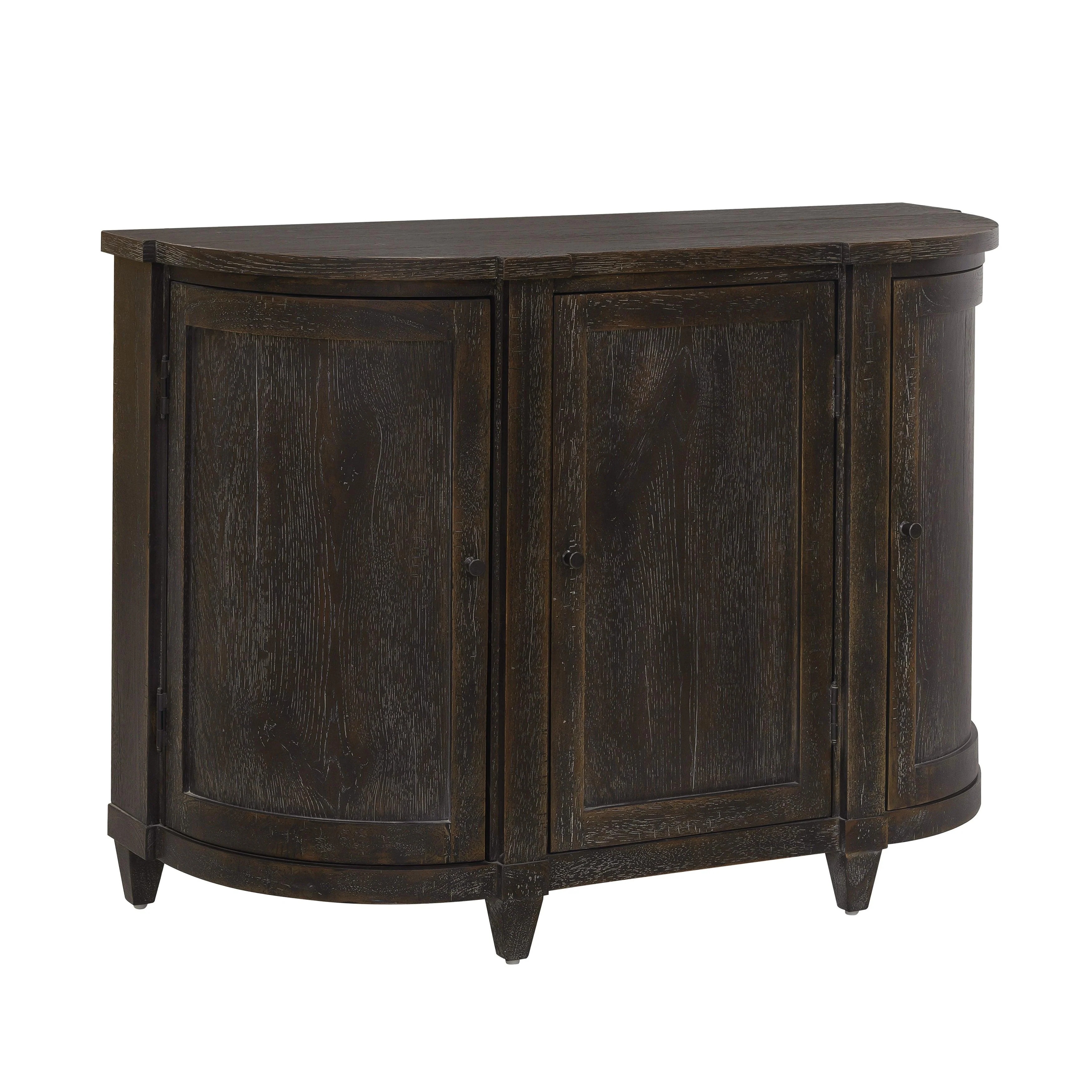 Curved 3 Door Hallway Accent Sideboard - Remutear
