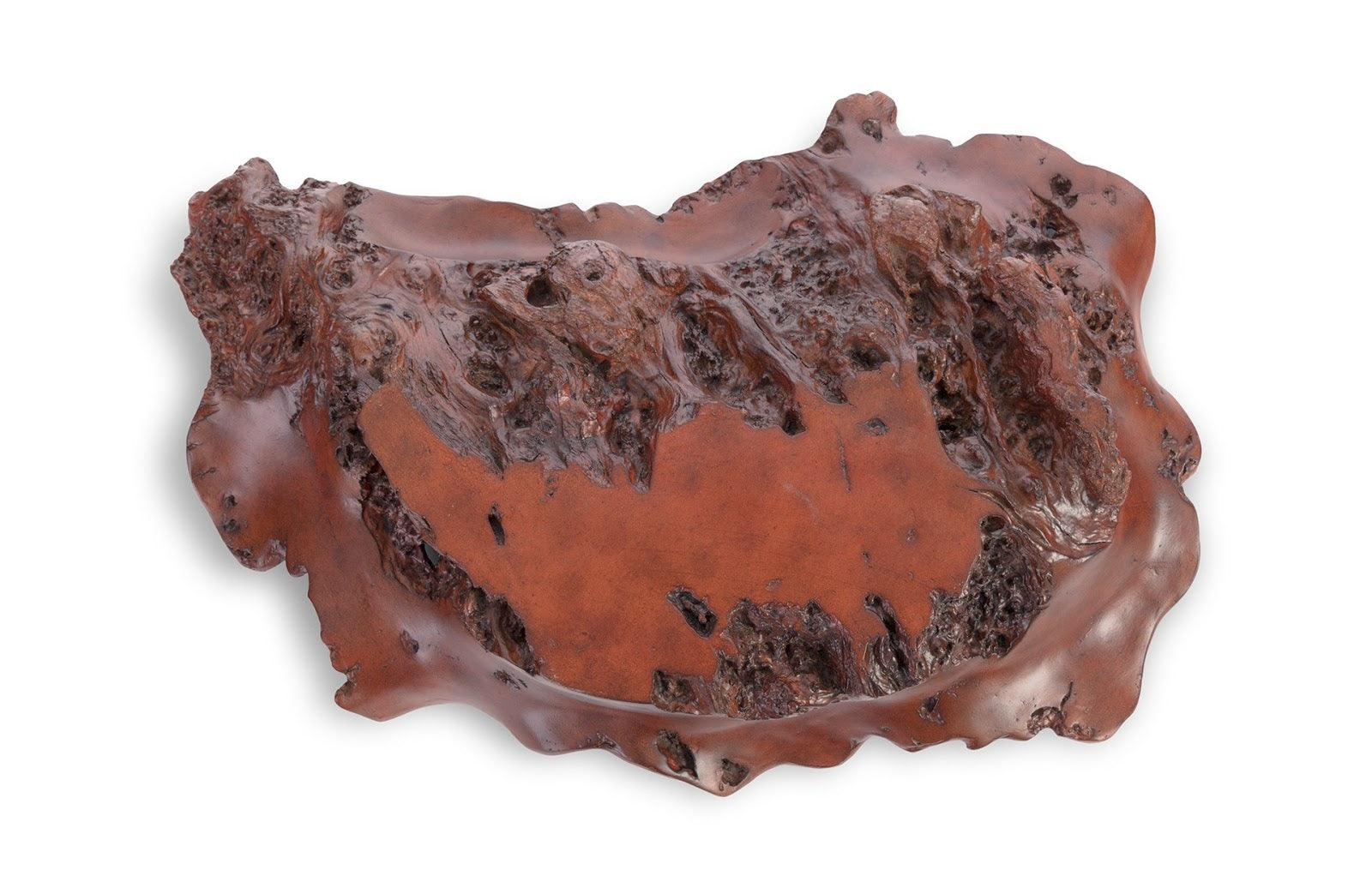 Burled Wall Art, Faux Rosewood - Remutear