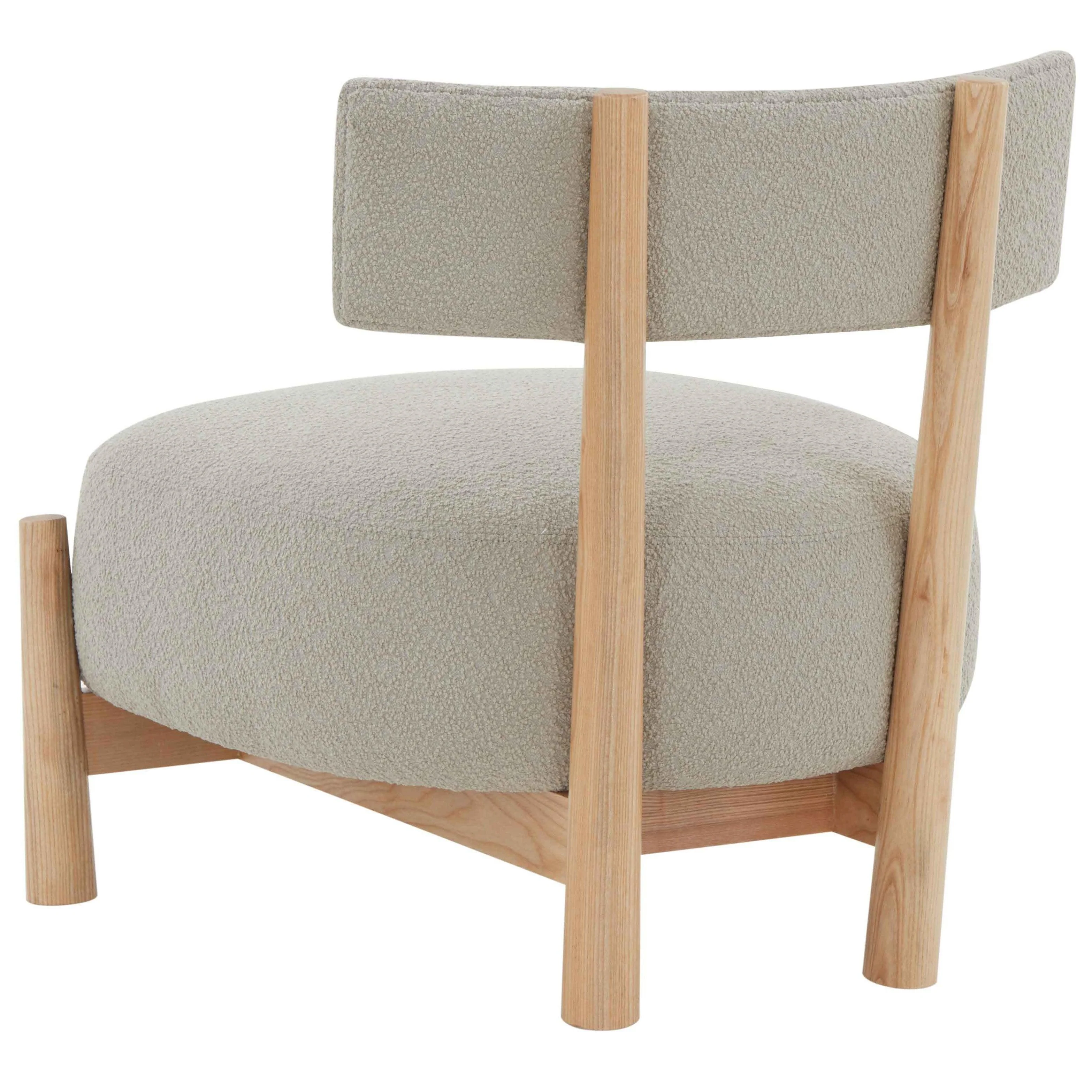 EDWARDINA BOUCLE ACCENT CHAIR - Remutear