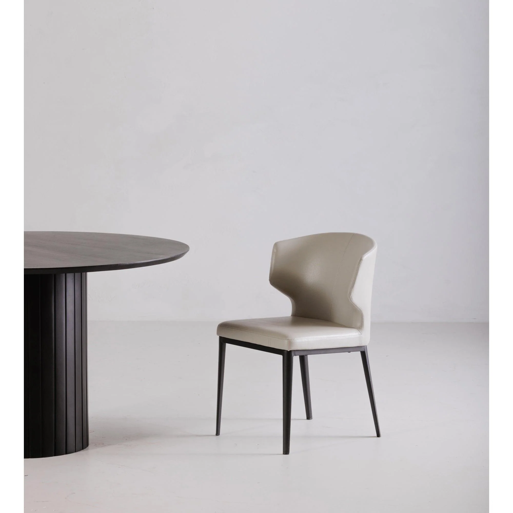 Delaney Dining Chair Beige - Set Of Two - Remutear