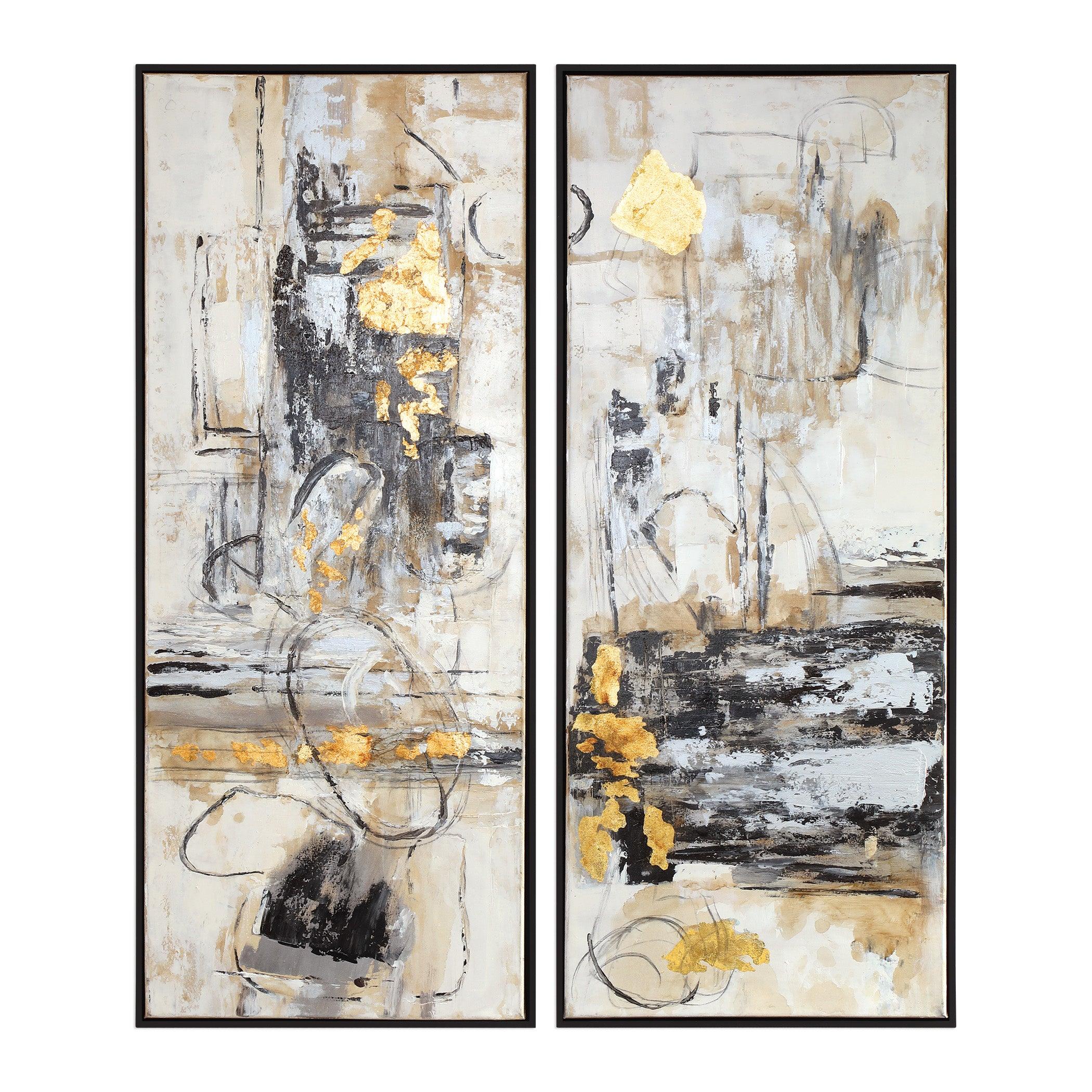 Life Scenes Abstract Art S/2 - Remutear